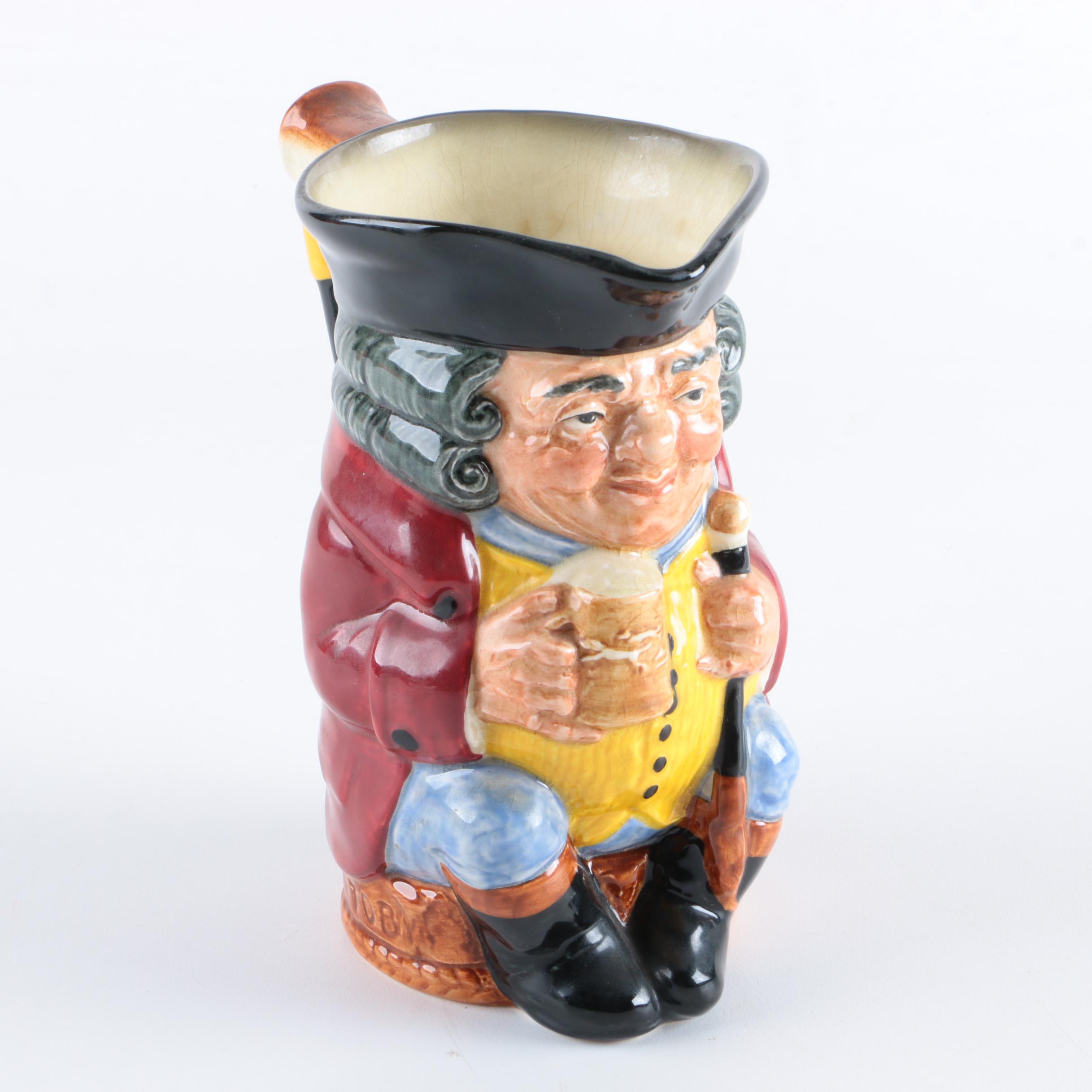 Royal Doulton "Jolly Toby" Earthenware Toby  Jug