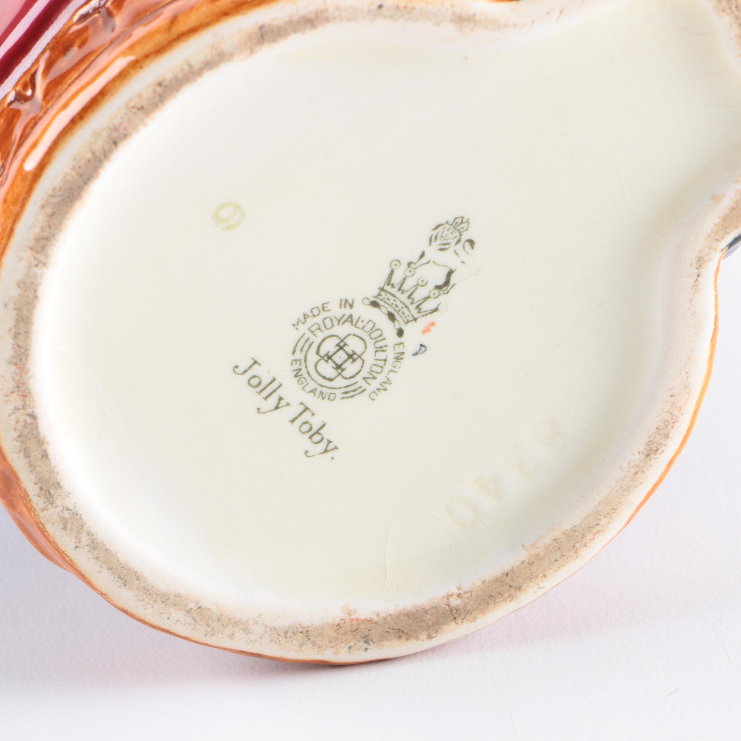 Royal Doulton "Jolly Toby" Earthenware Toby  Jug