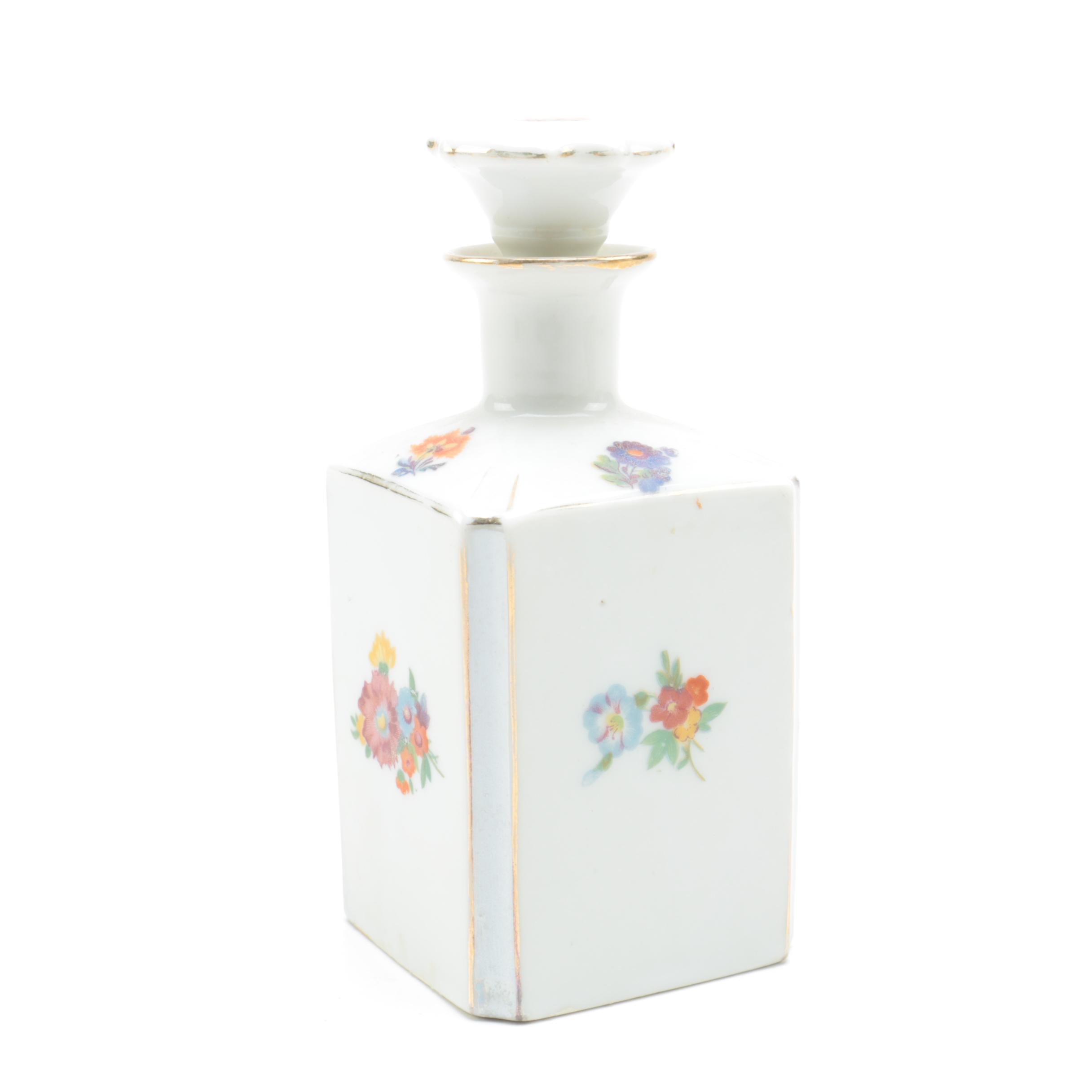 Vintage Porcelain Vanity Set