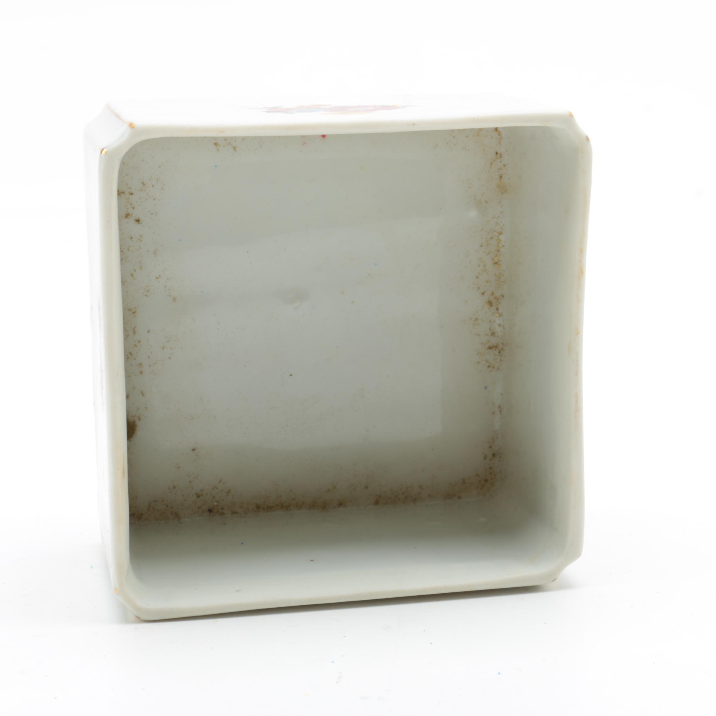 Vintage Porcelain Vanity Set