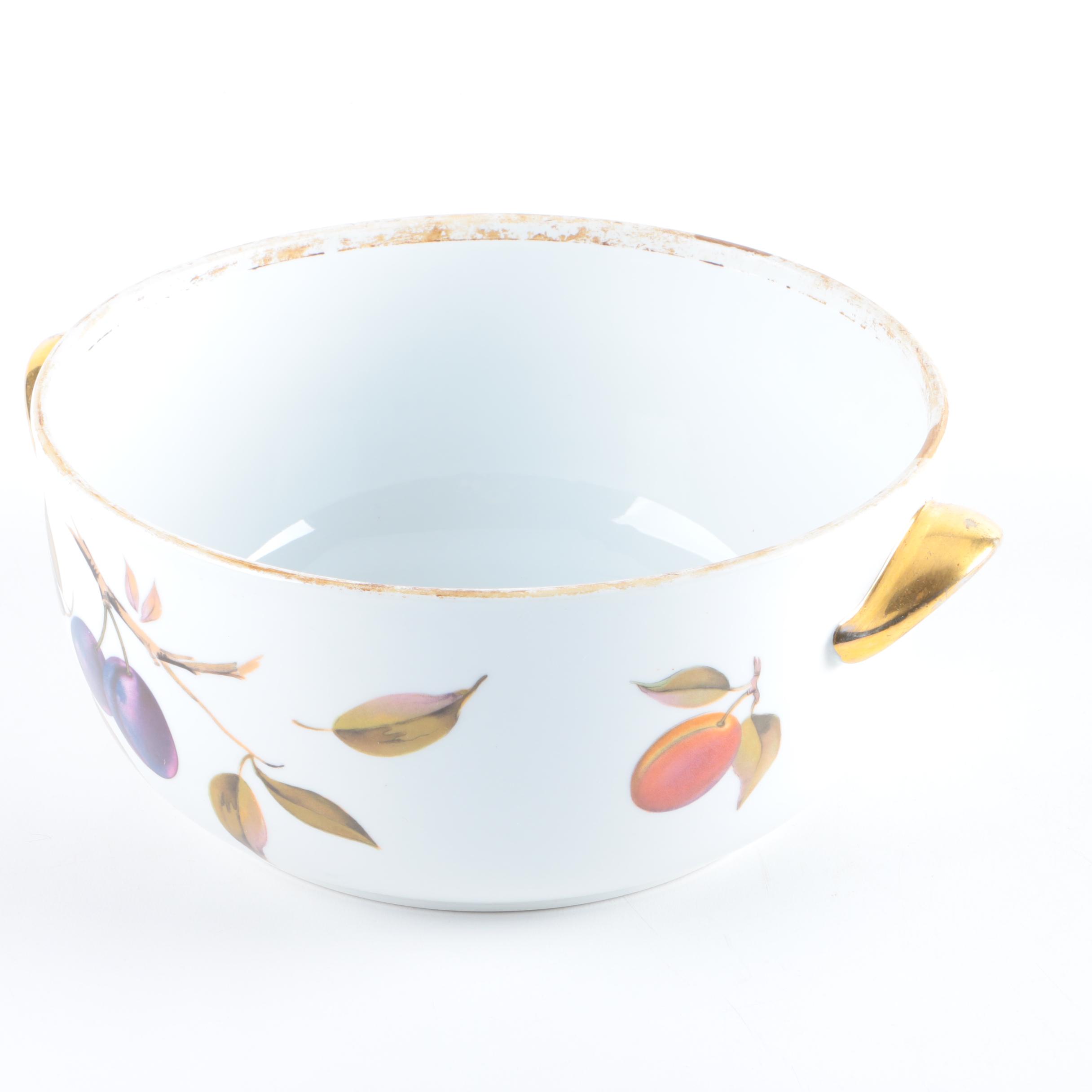 Royal Worcester "Evesham" Porcelain Individual Casseroles