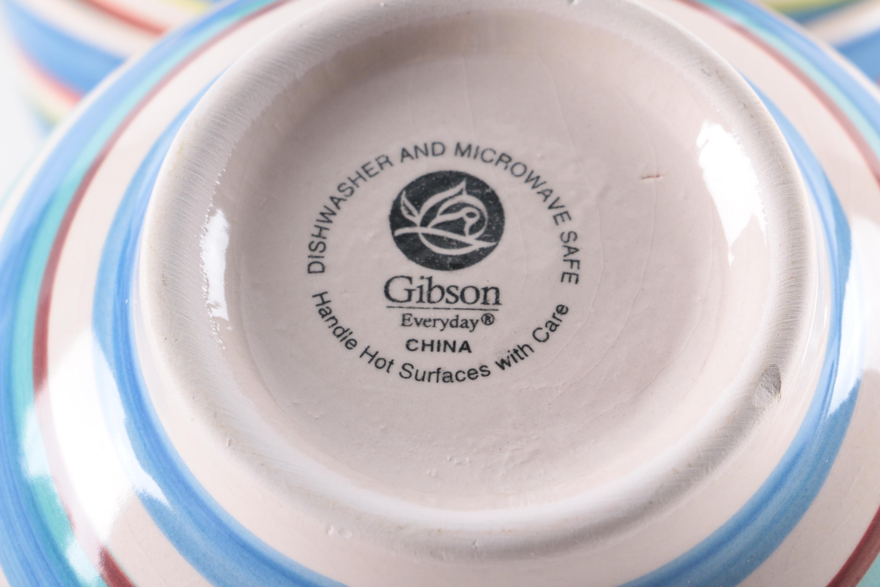 Gibson Everyday China Tableware