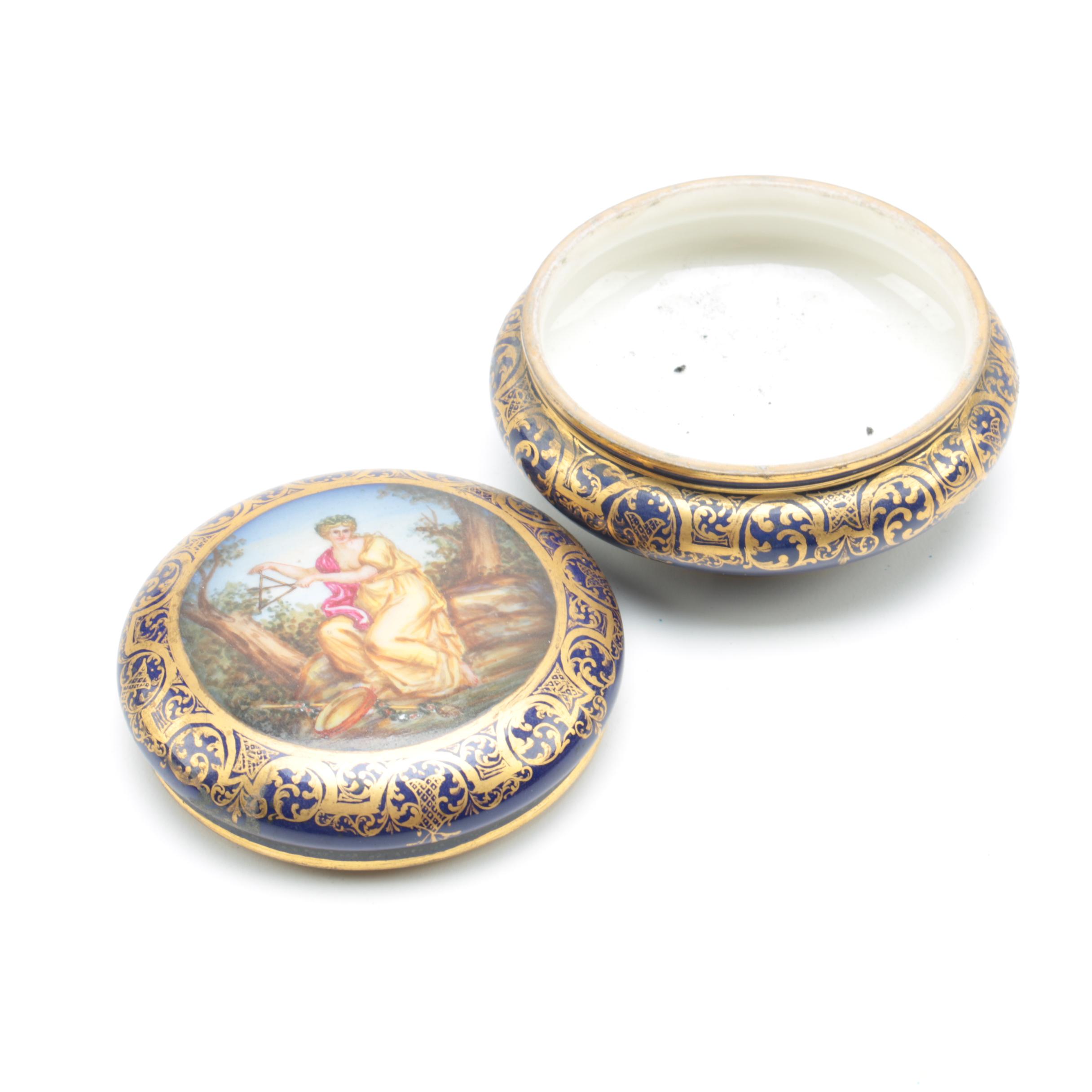 Porcelain Trinket Boxes