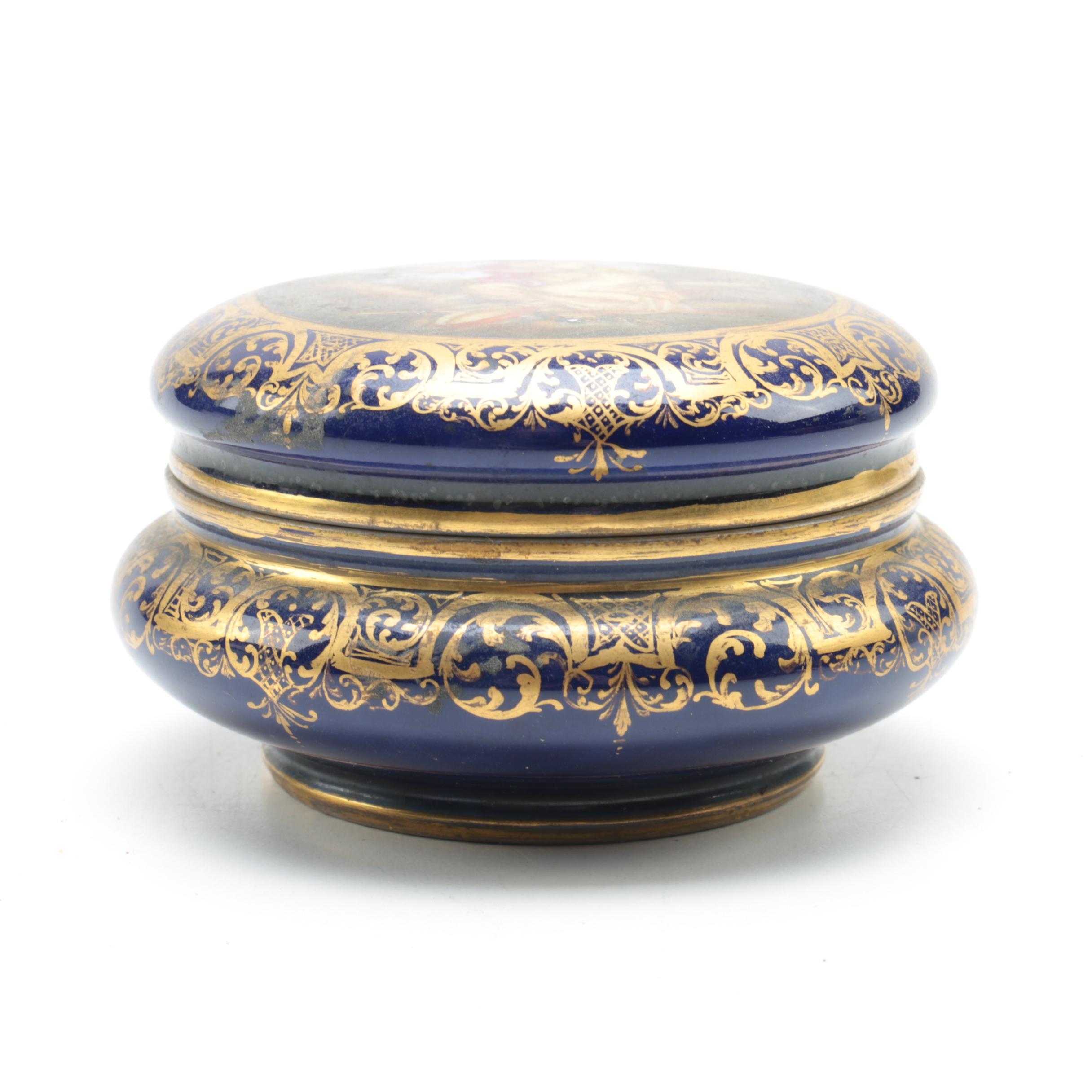 Porcelain Trinket Boxes