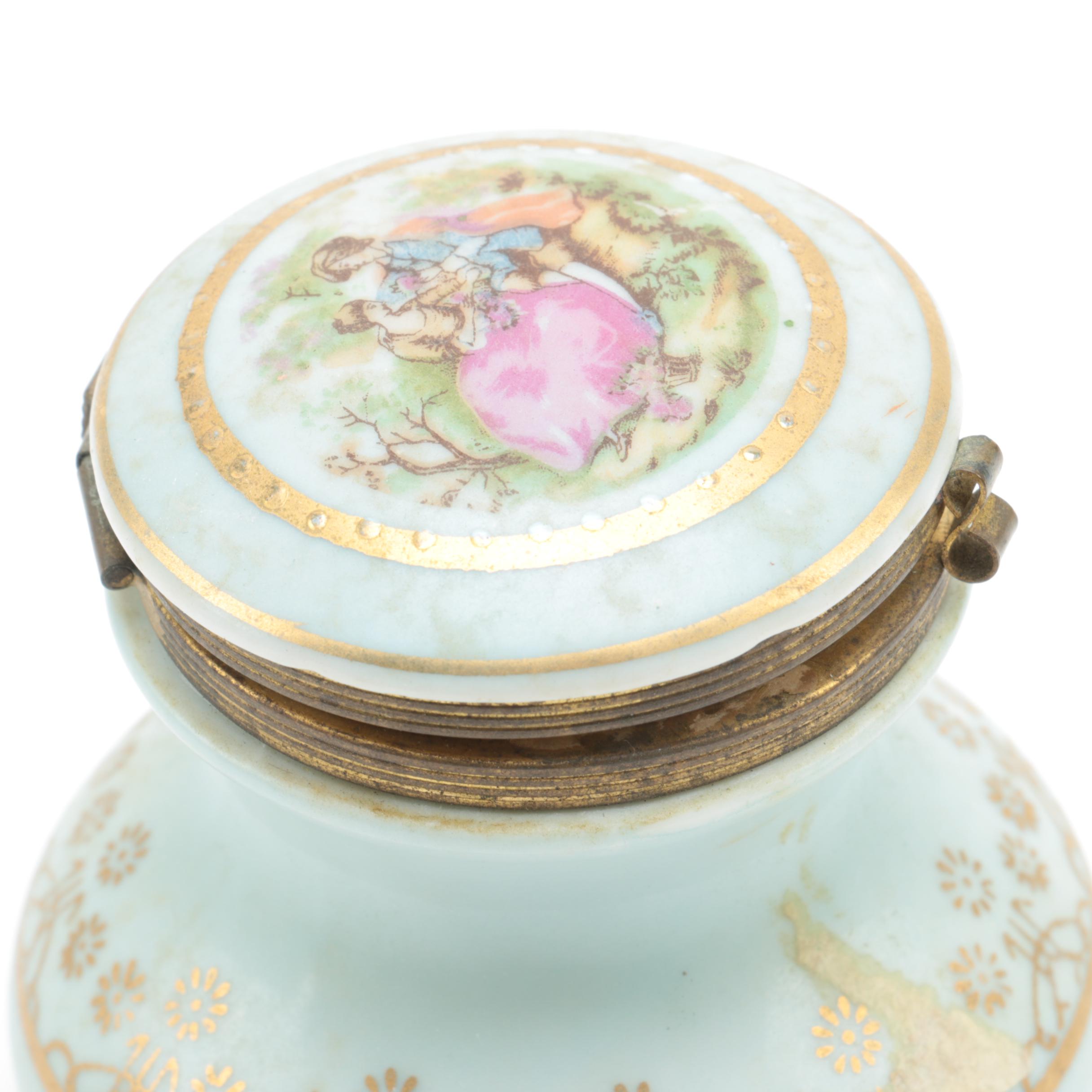 Porcelain Trinket Boxes