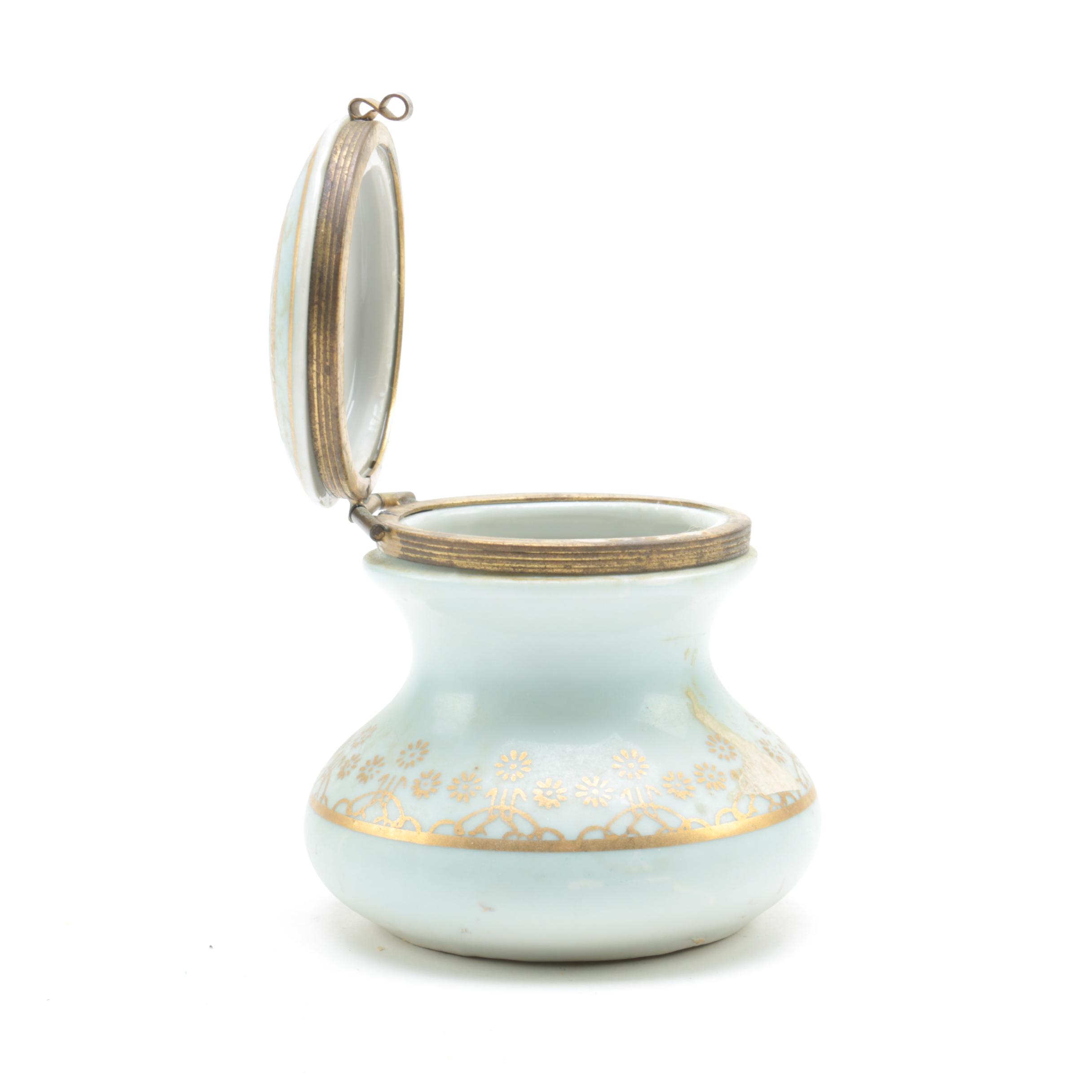 Porcelain Trinket Boxes