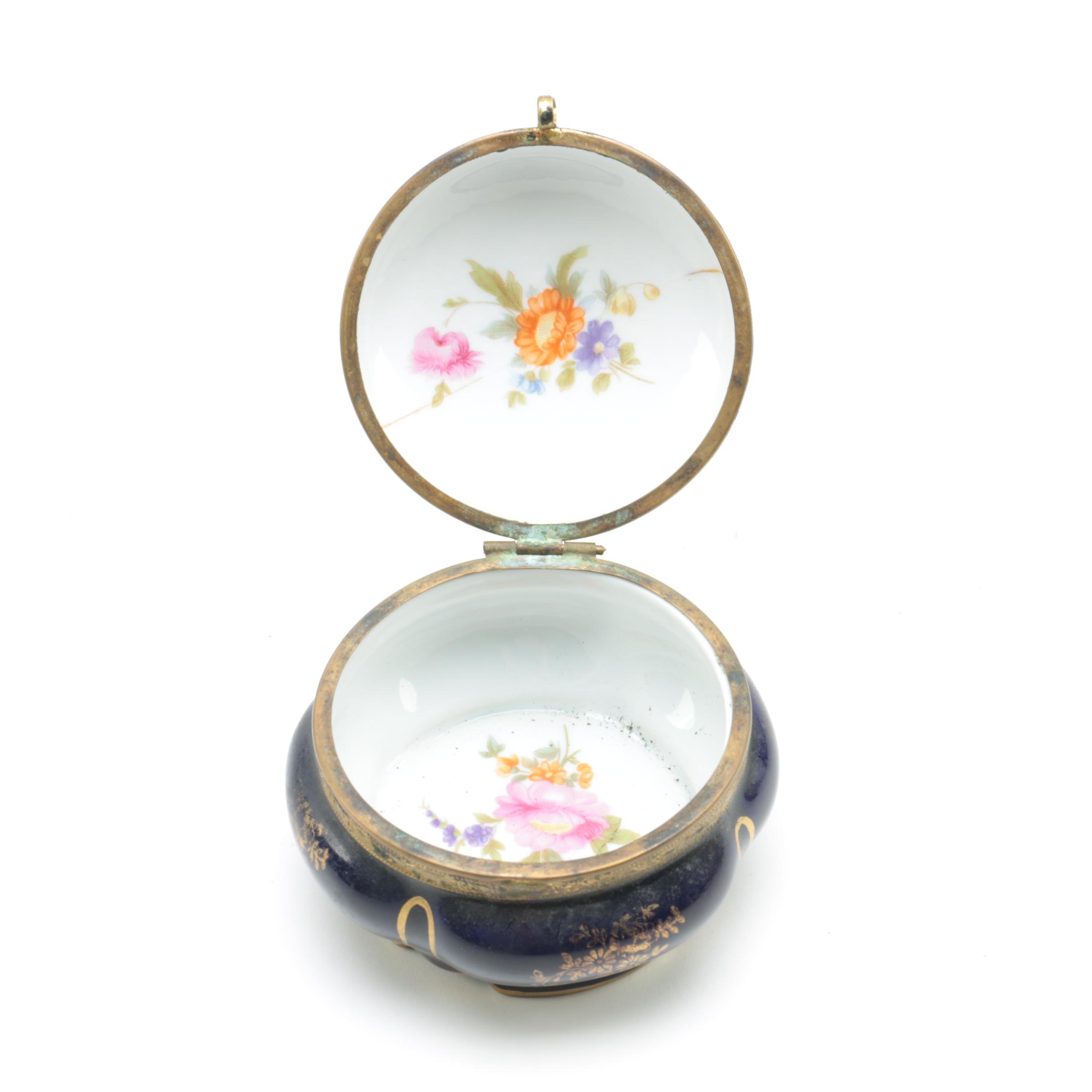 Porcelain Trinket Boxes