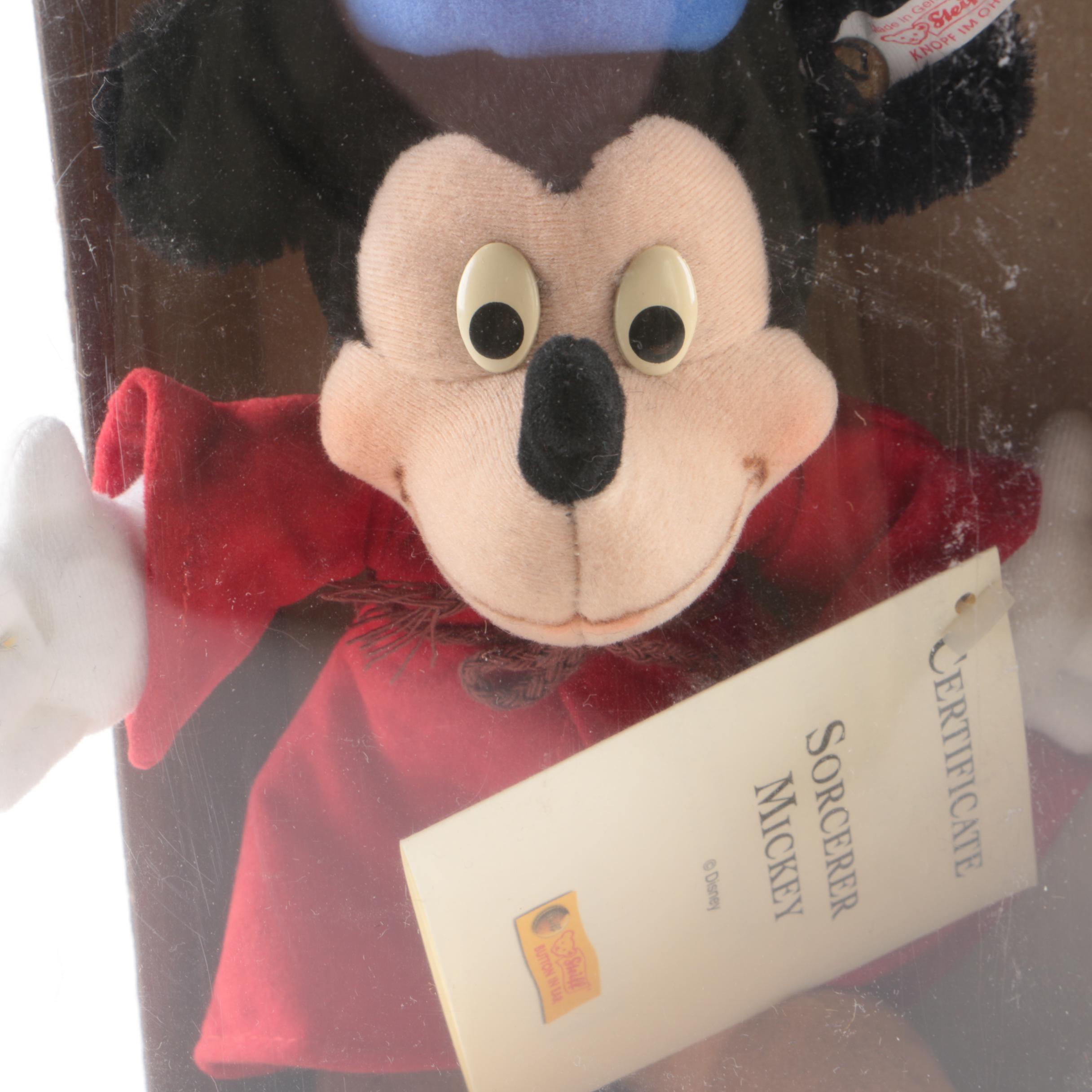 Steiff Plush Disney Christmas Ornaments