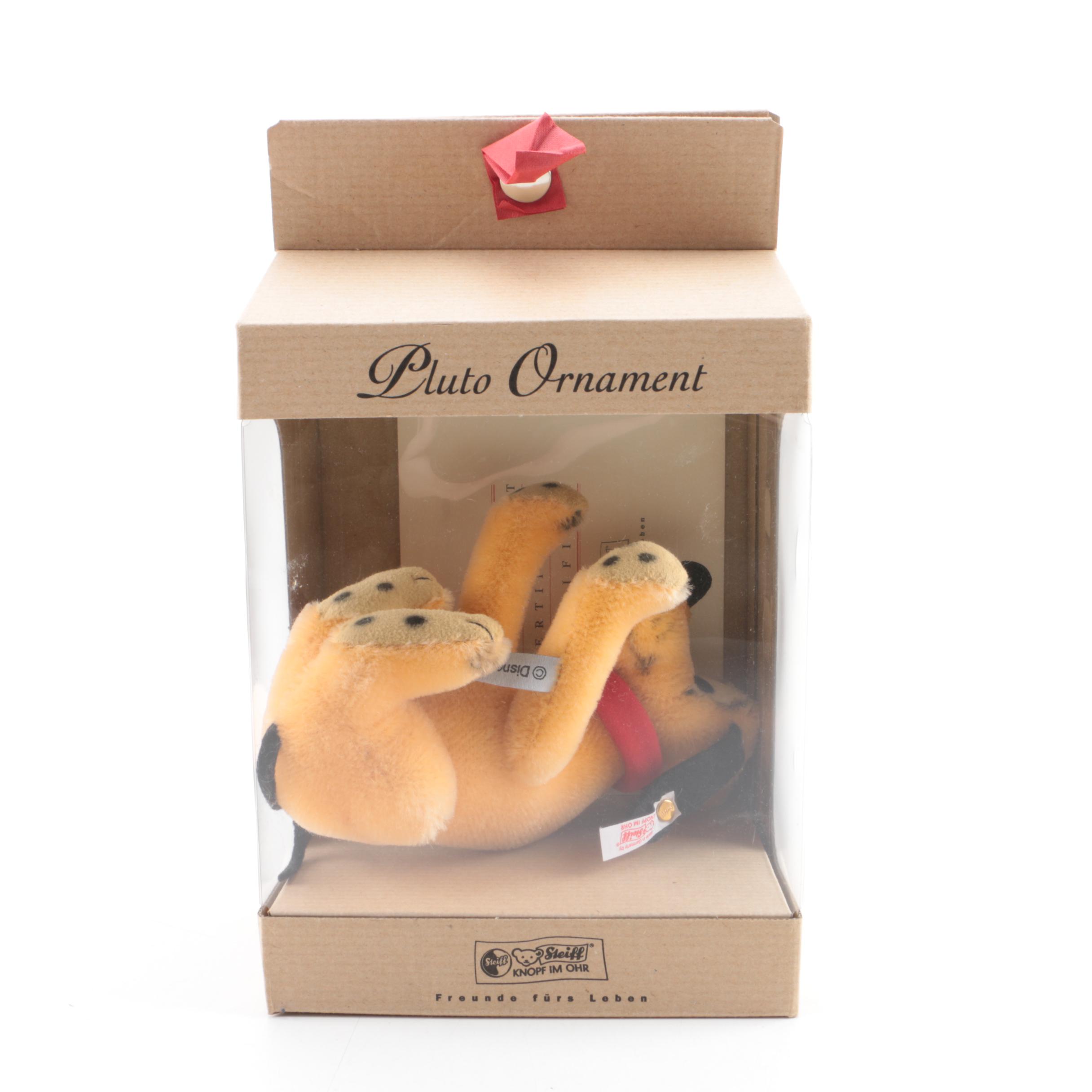 Steiff Plush Disney Christmas Ornaments