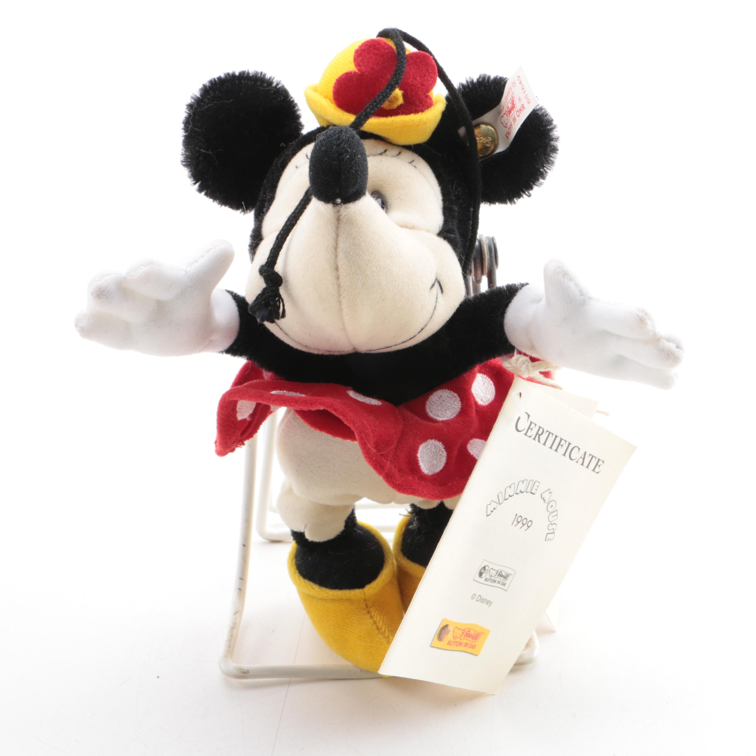 Steiff Plush Disney Christmas Ornaments