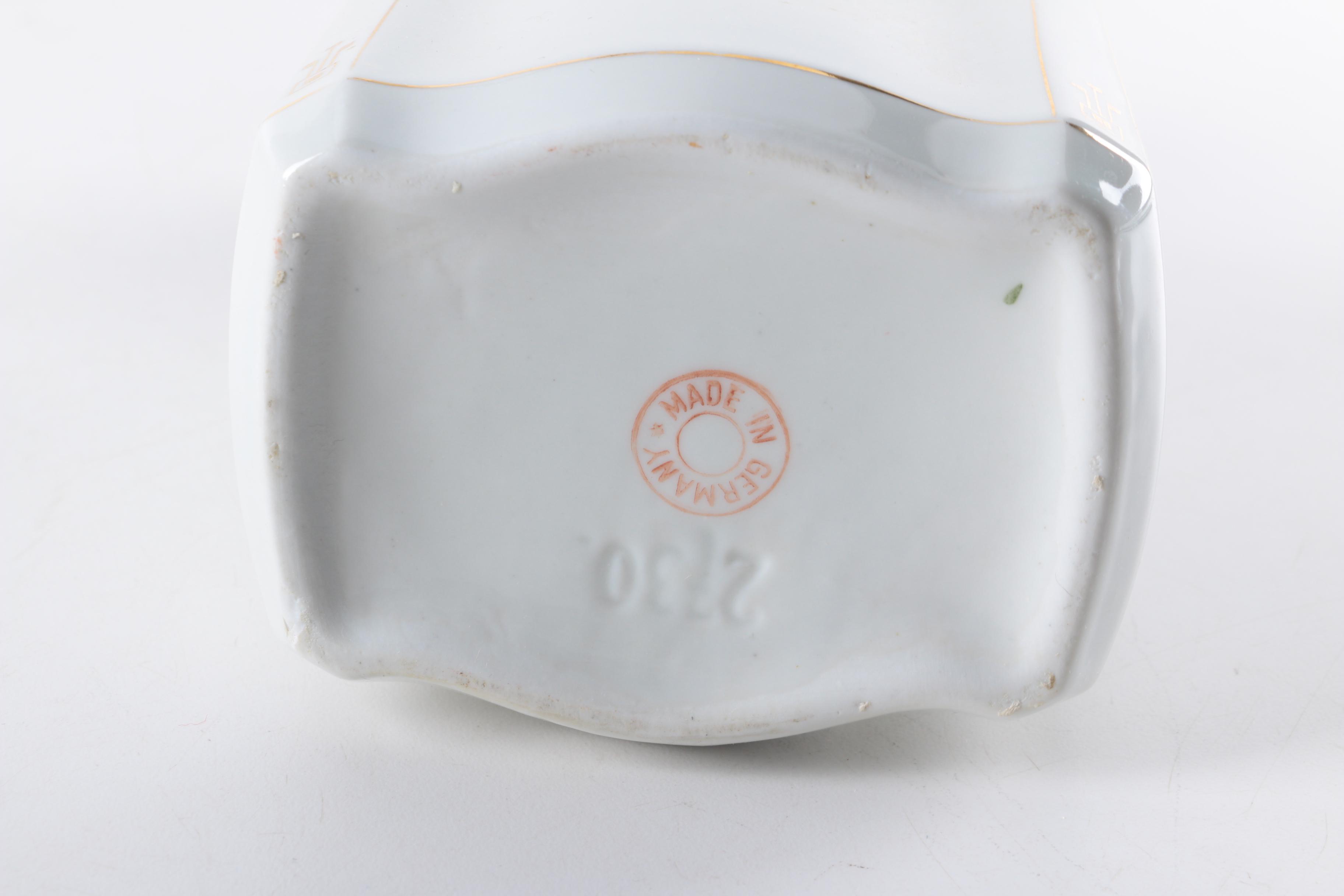 German Ceramic Canister Set