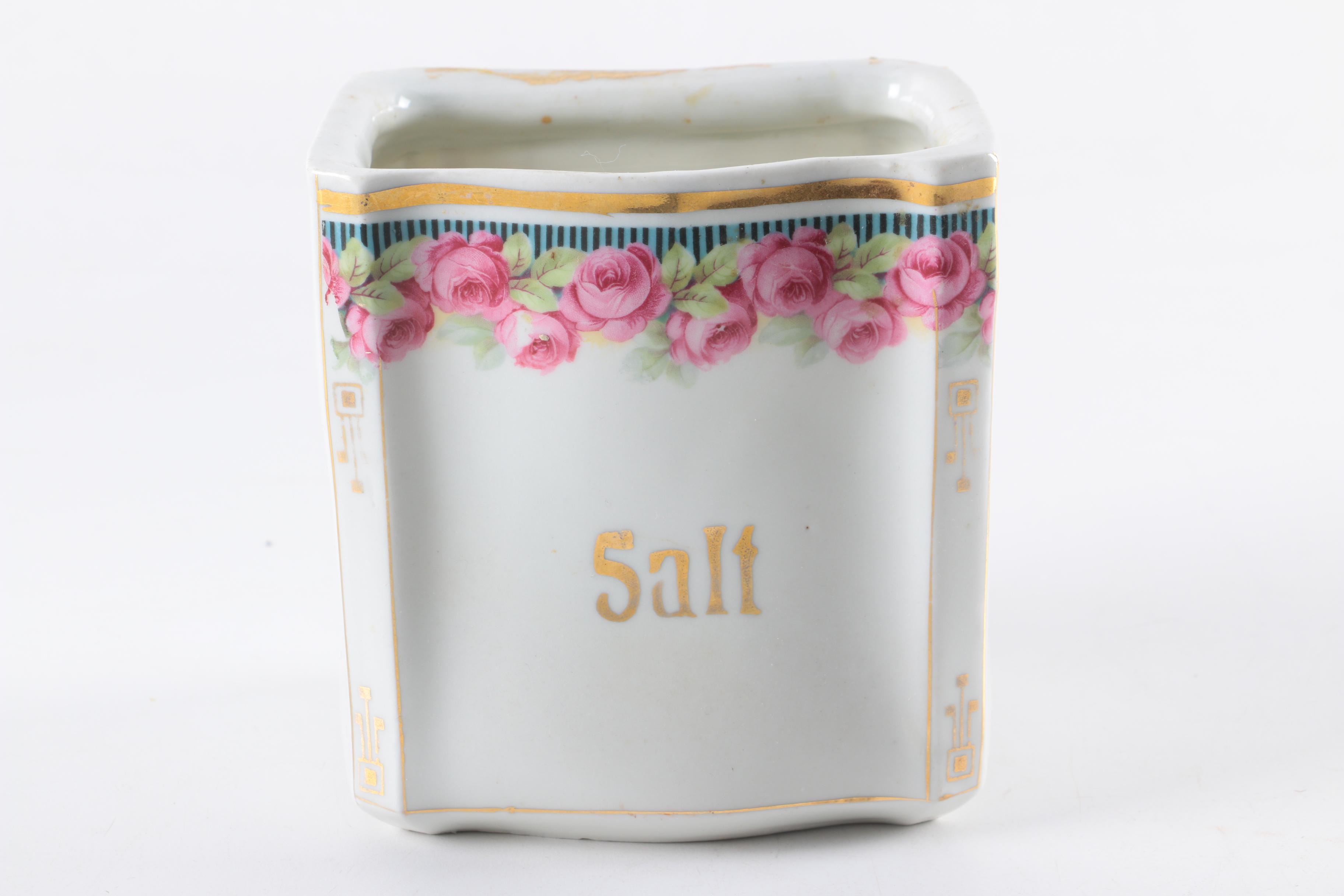 German Ceramic Canister Set