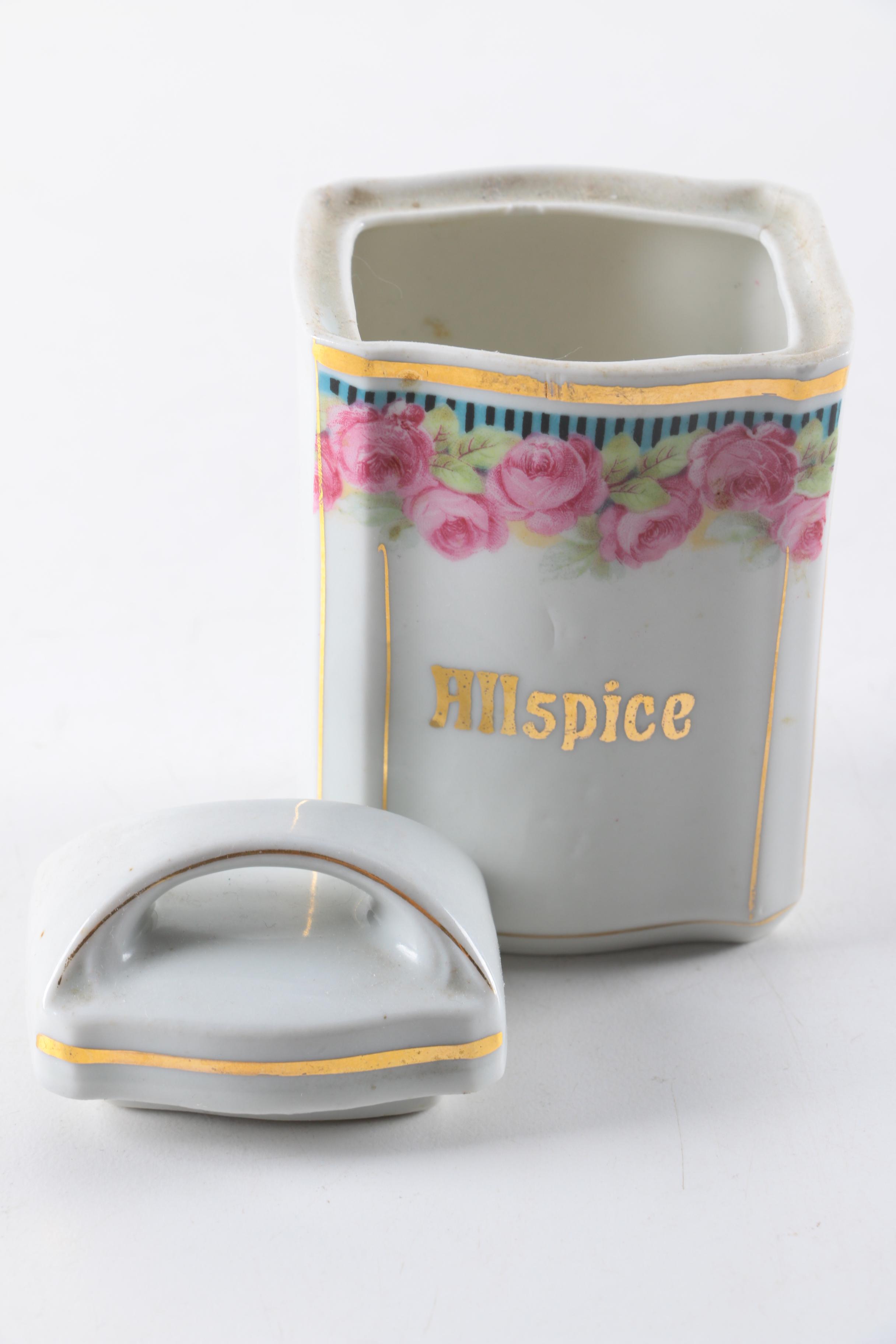 German Ceramic Canister Set