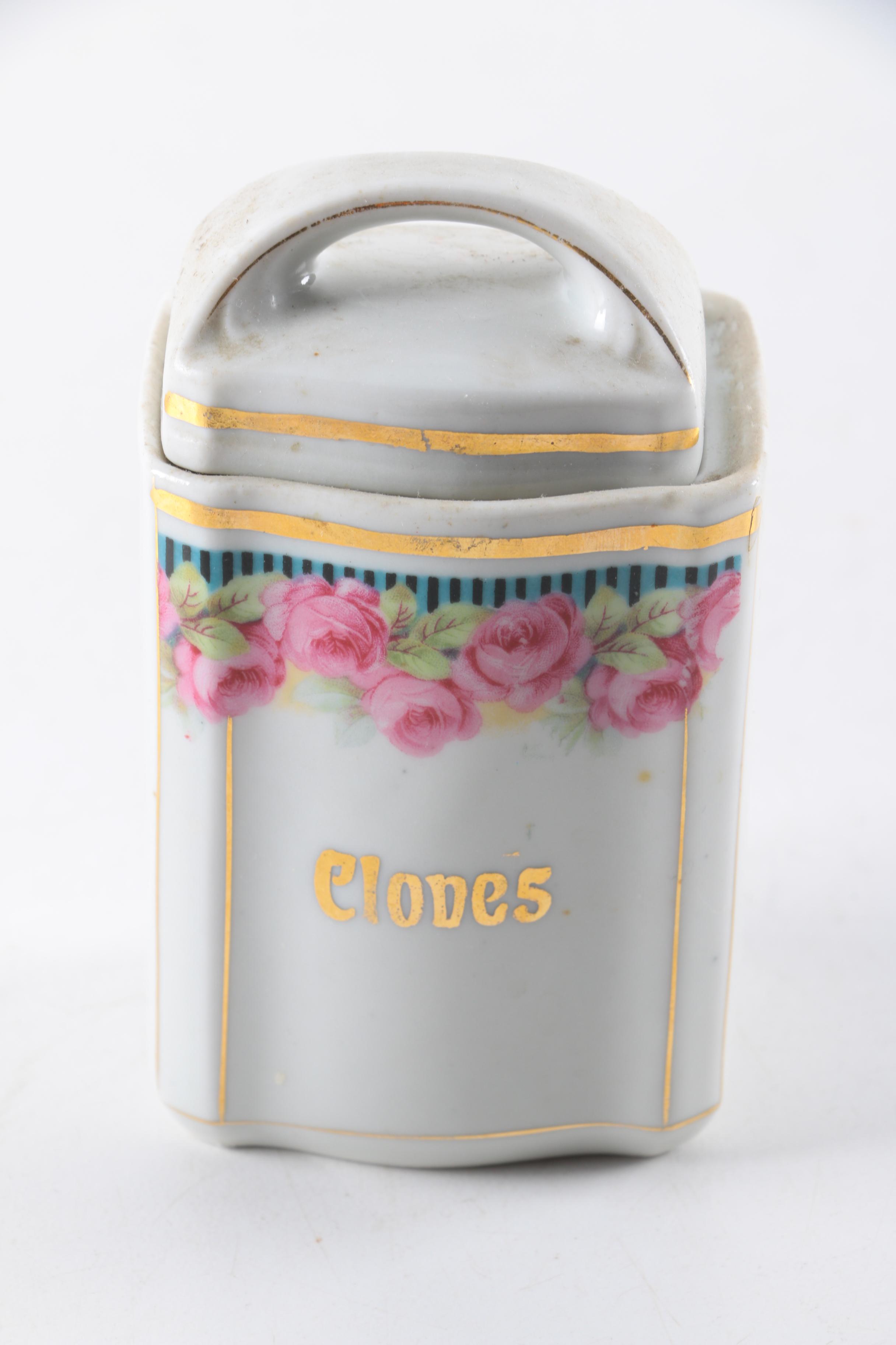 German Ceramic Canister Set