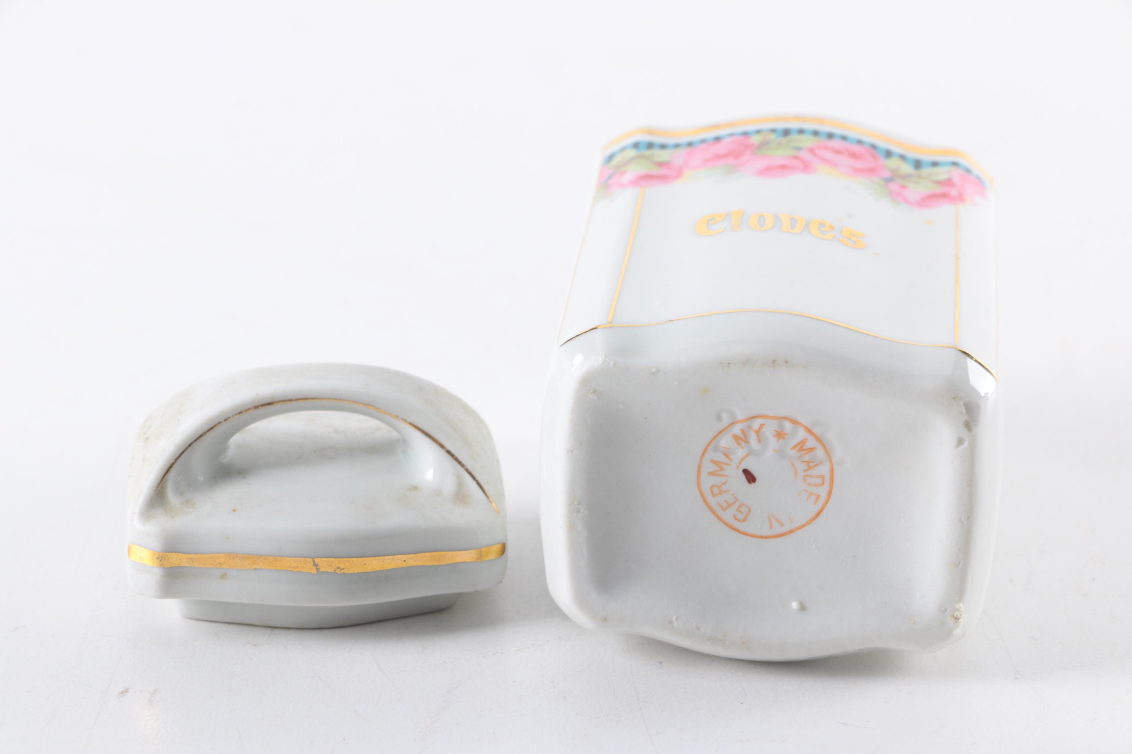 German Ceramic Canister Set