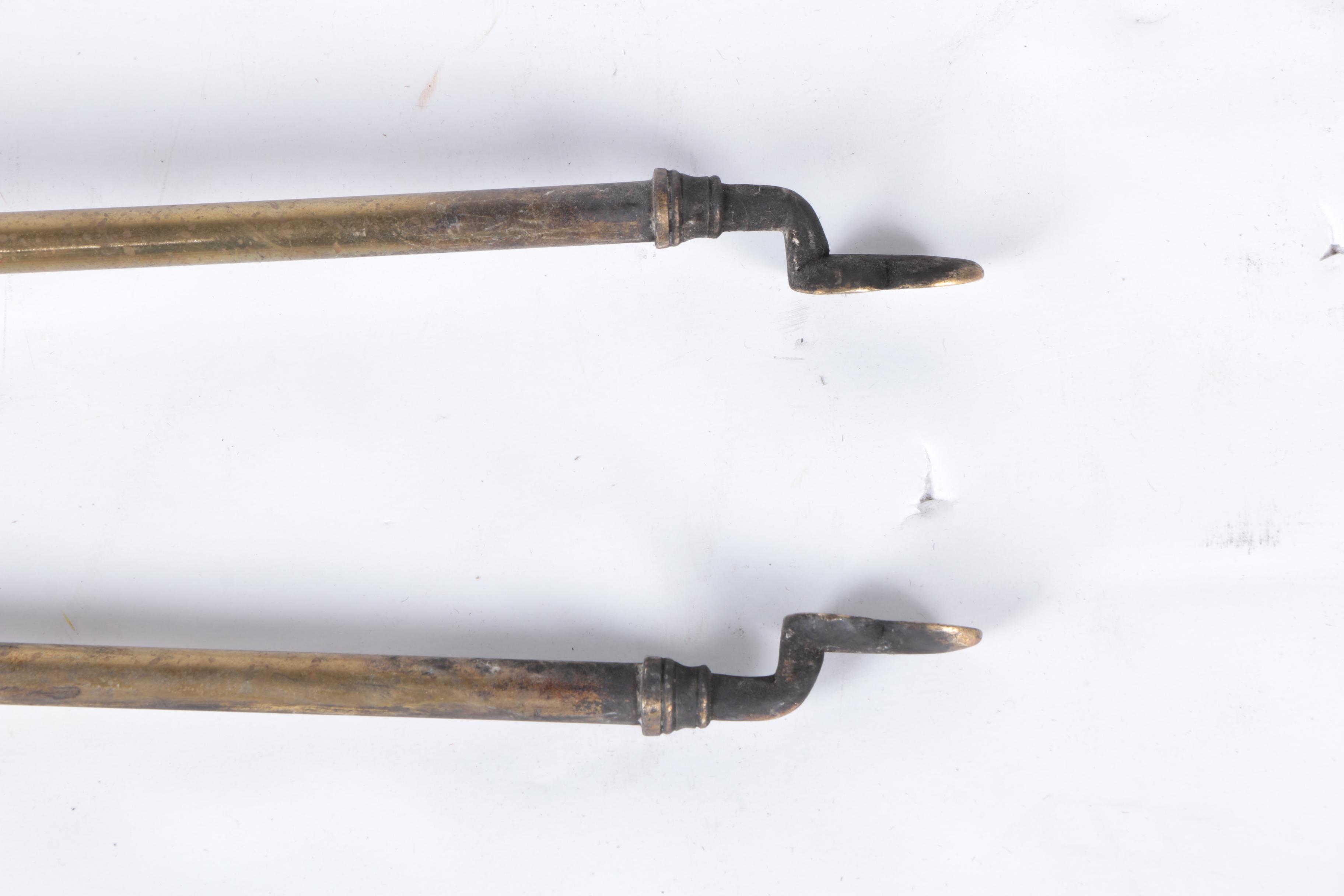 Brass Fireplace Screen, Andirons and Accessories