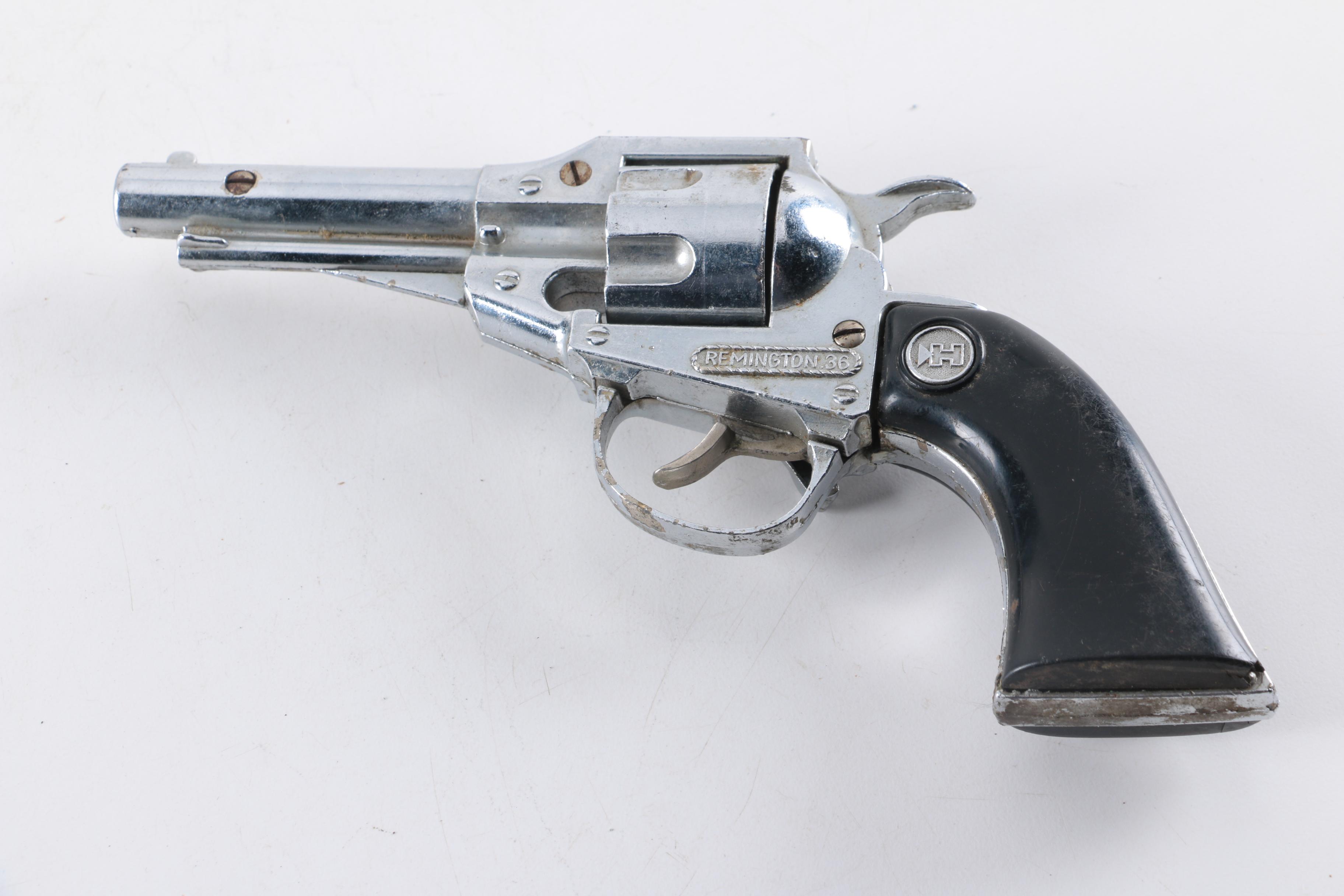 Vintage Toy Guns Featuring "Buffalo Bill" Revolver