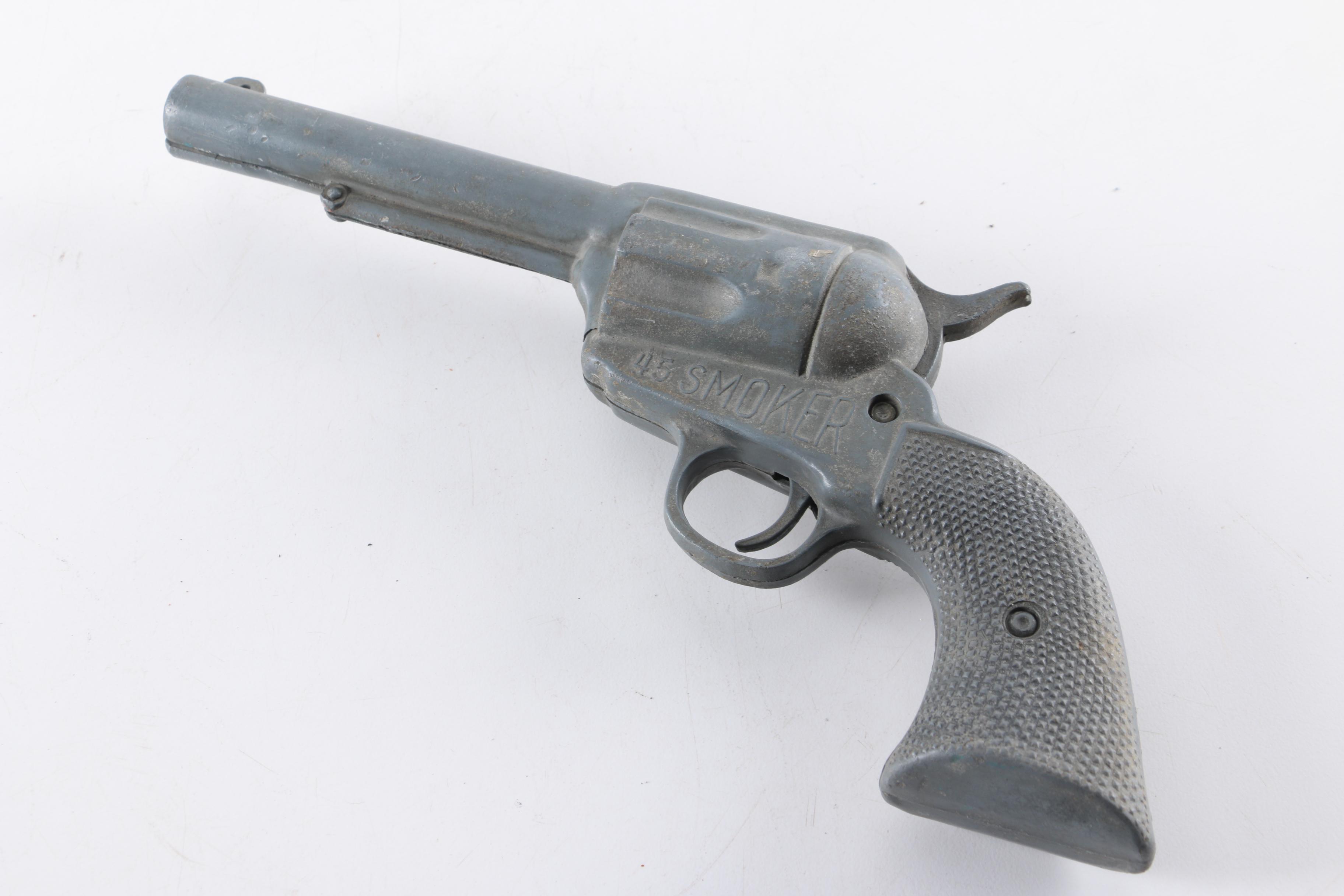 Vintage Toy Guns Featuring "Buffalo Bill" Revolver