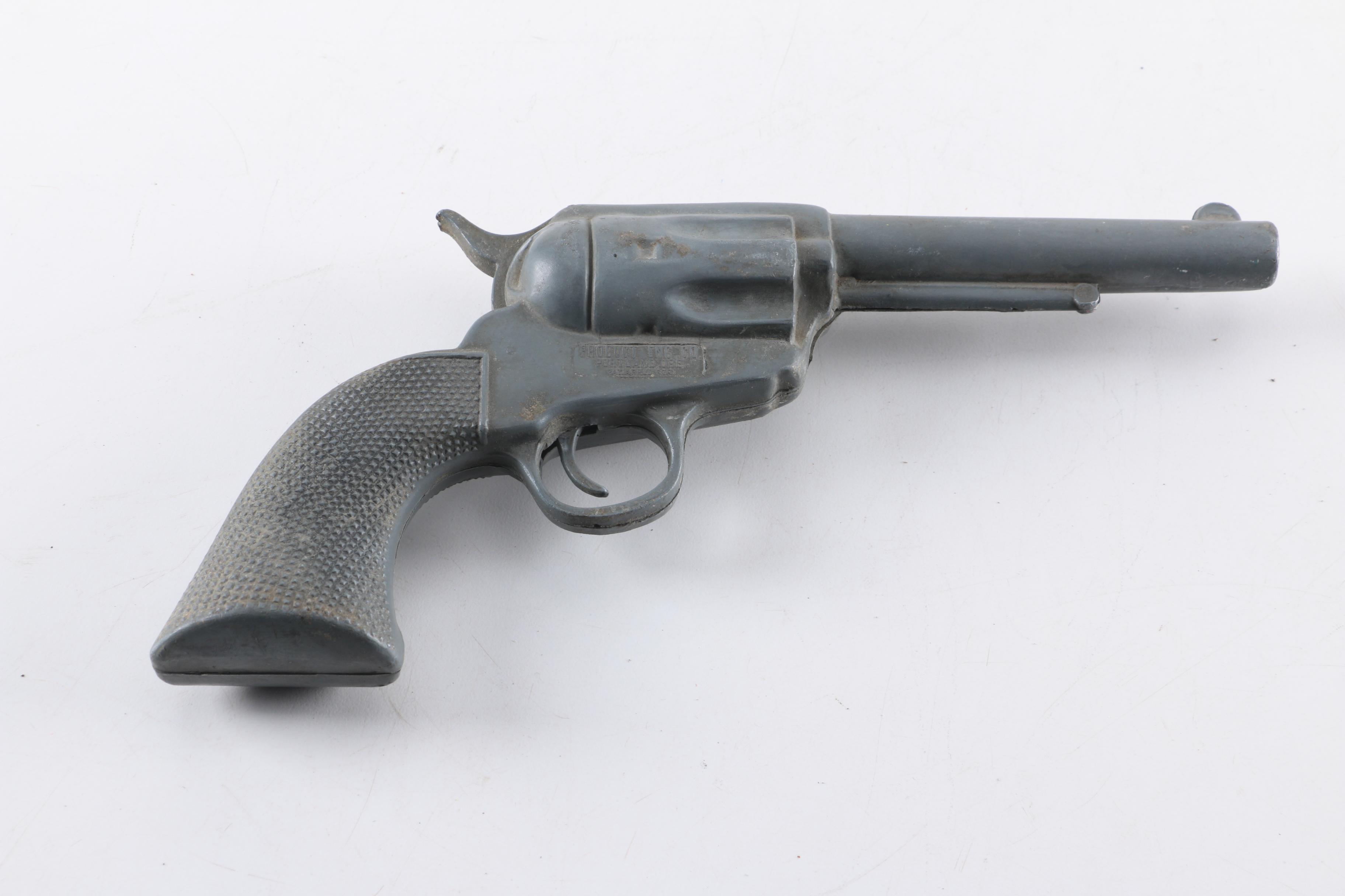 Vintage Toy Guns Featuring "Buffalo Bill" Revolver