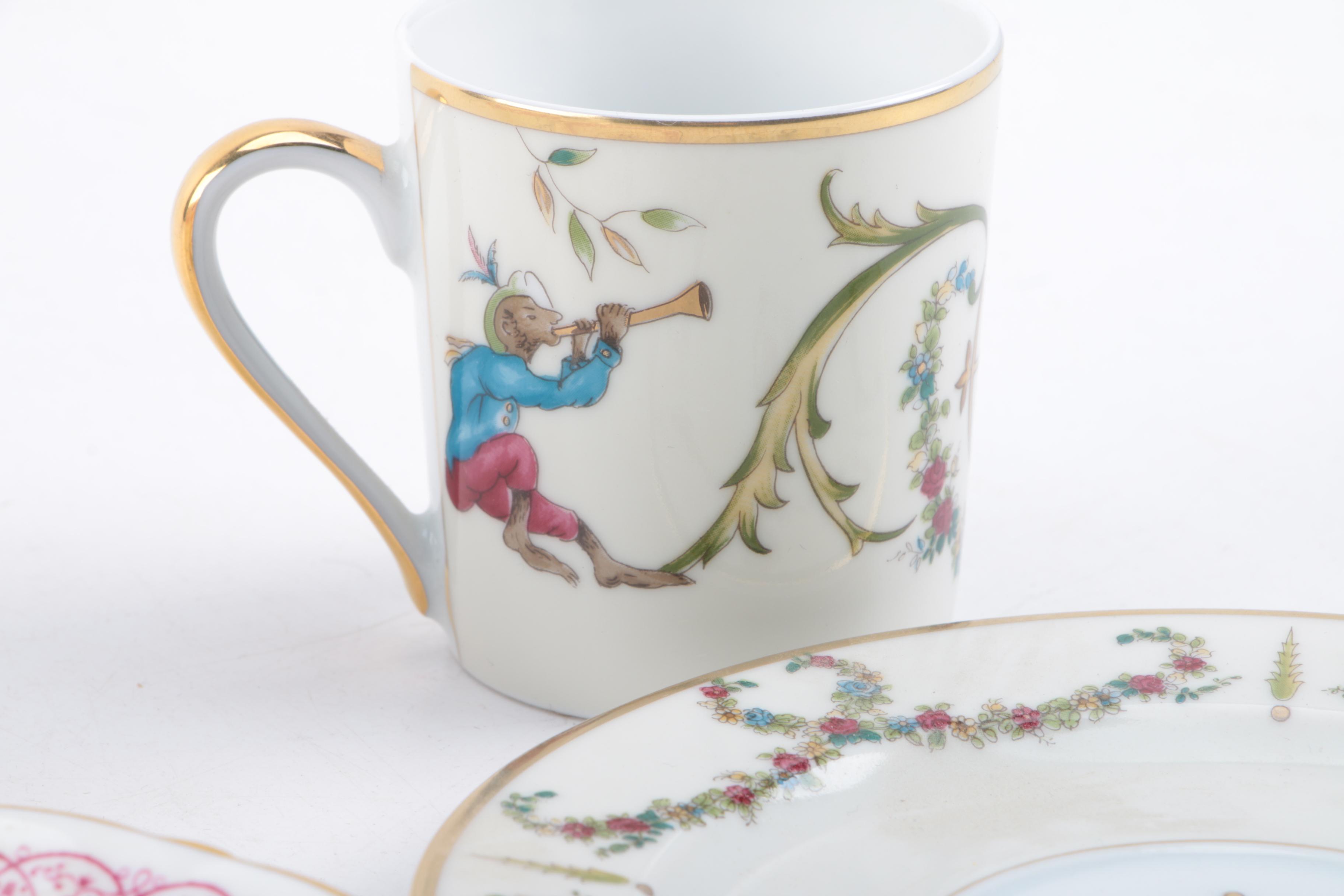 Porcelain Tableware Including Vintage Cauldon