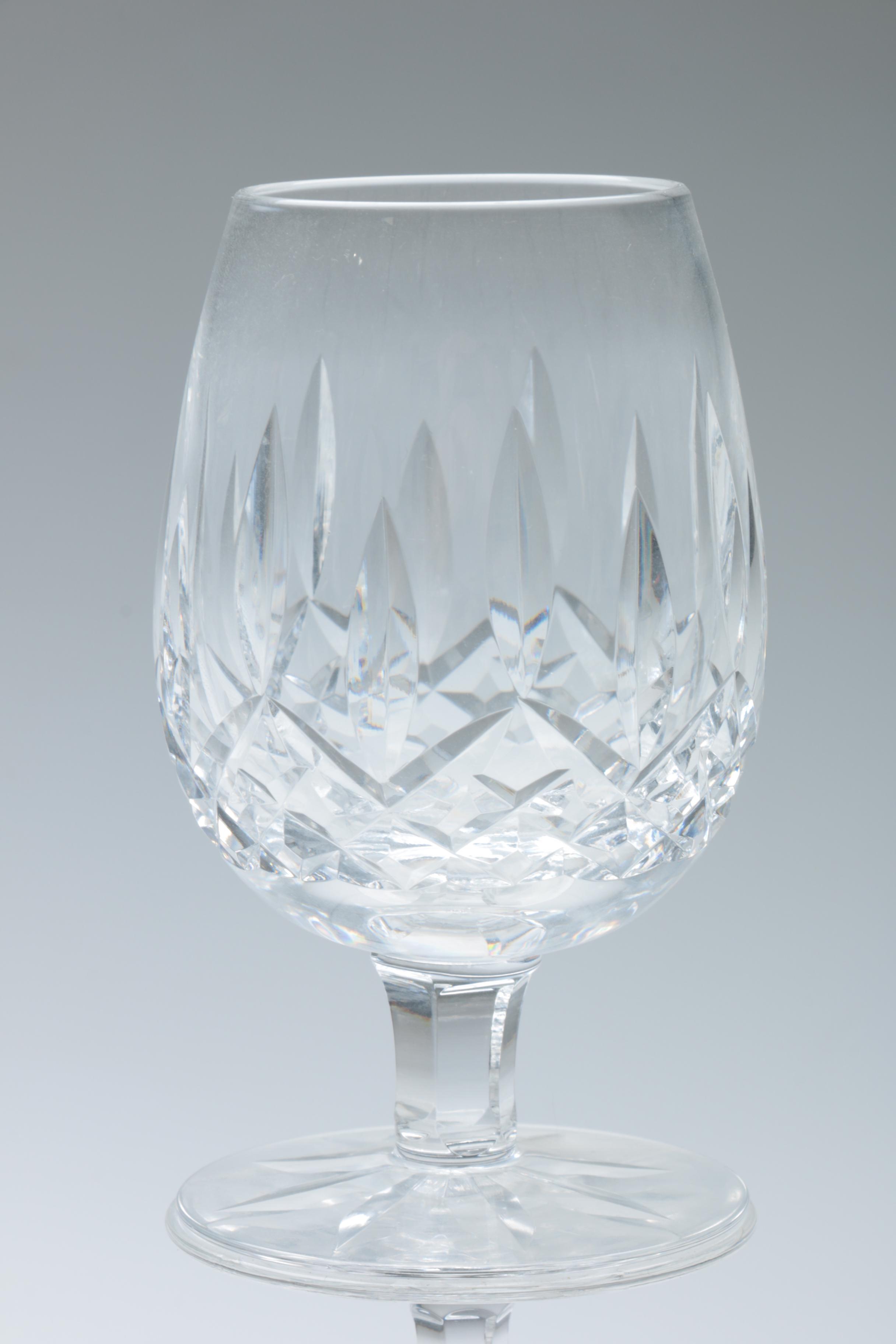 Waterford Crystal "Lismore" Brandy Snifters