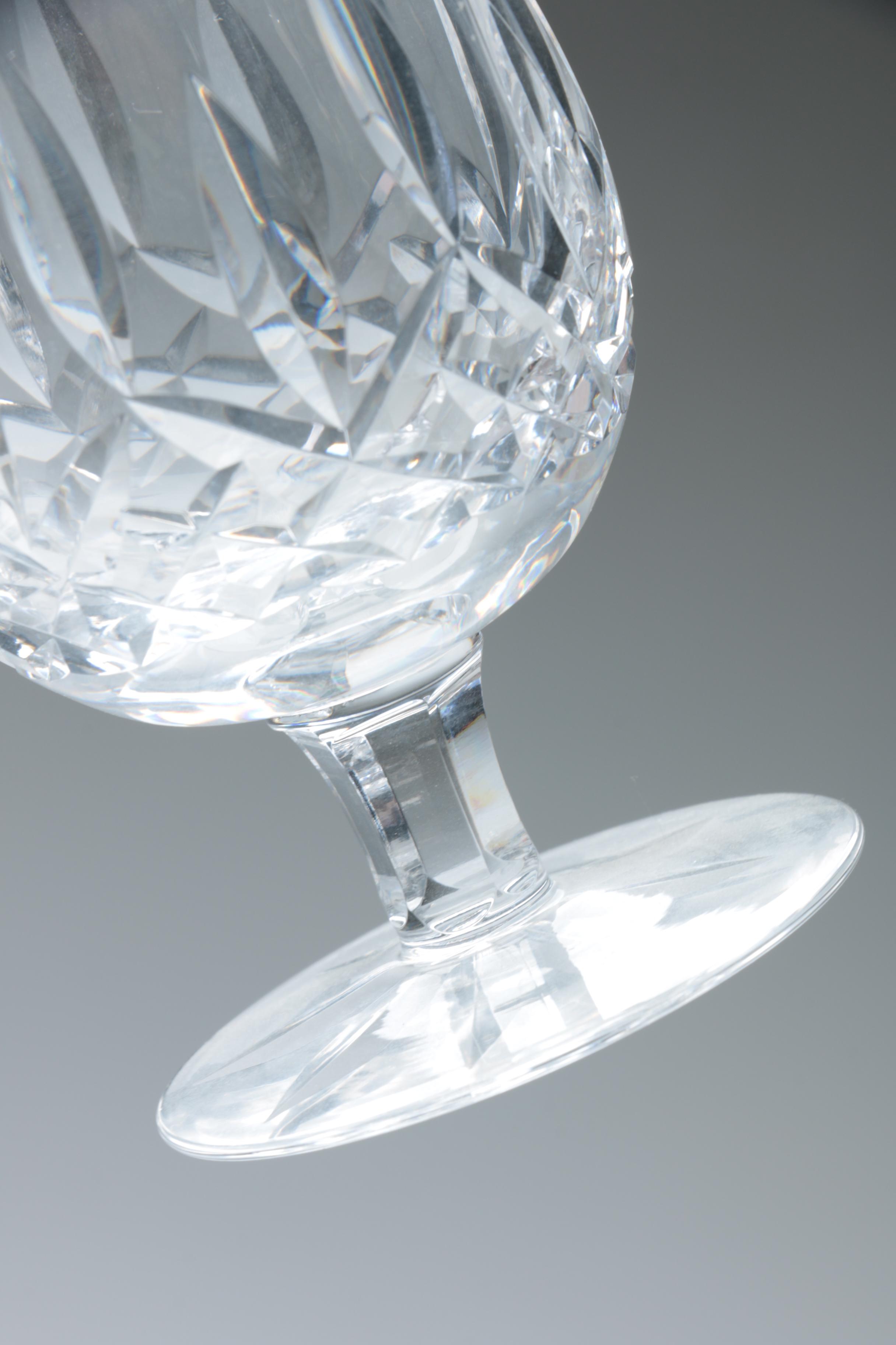 Waterford Crystal "Lismore" Brandy Snifters