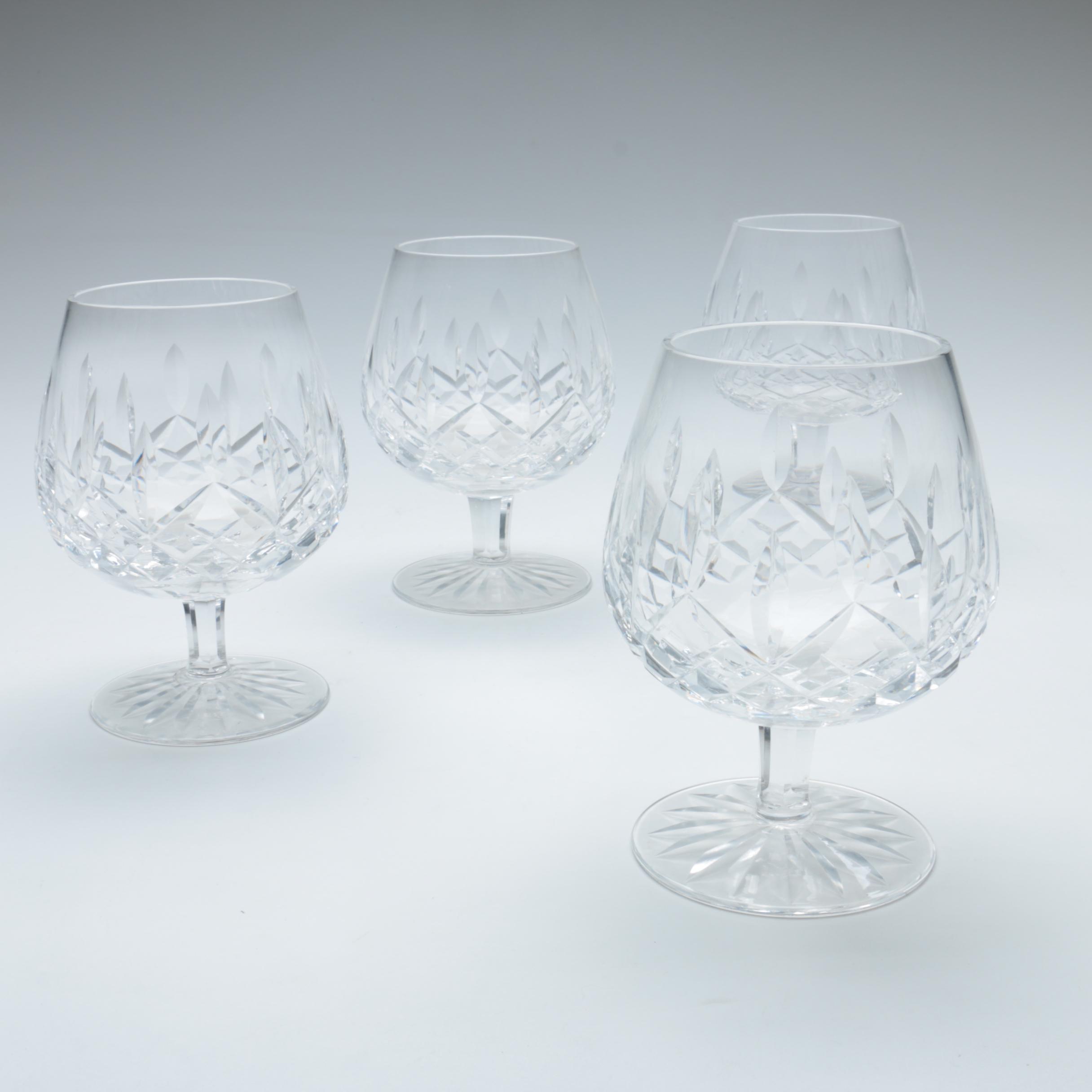 Waterford Crystal "Lismore" Brandy Snifters