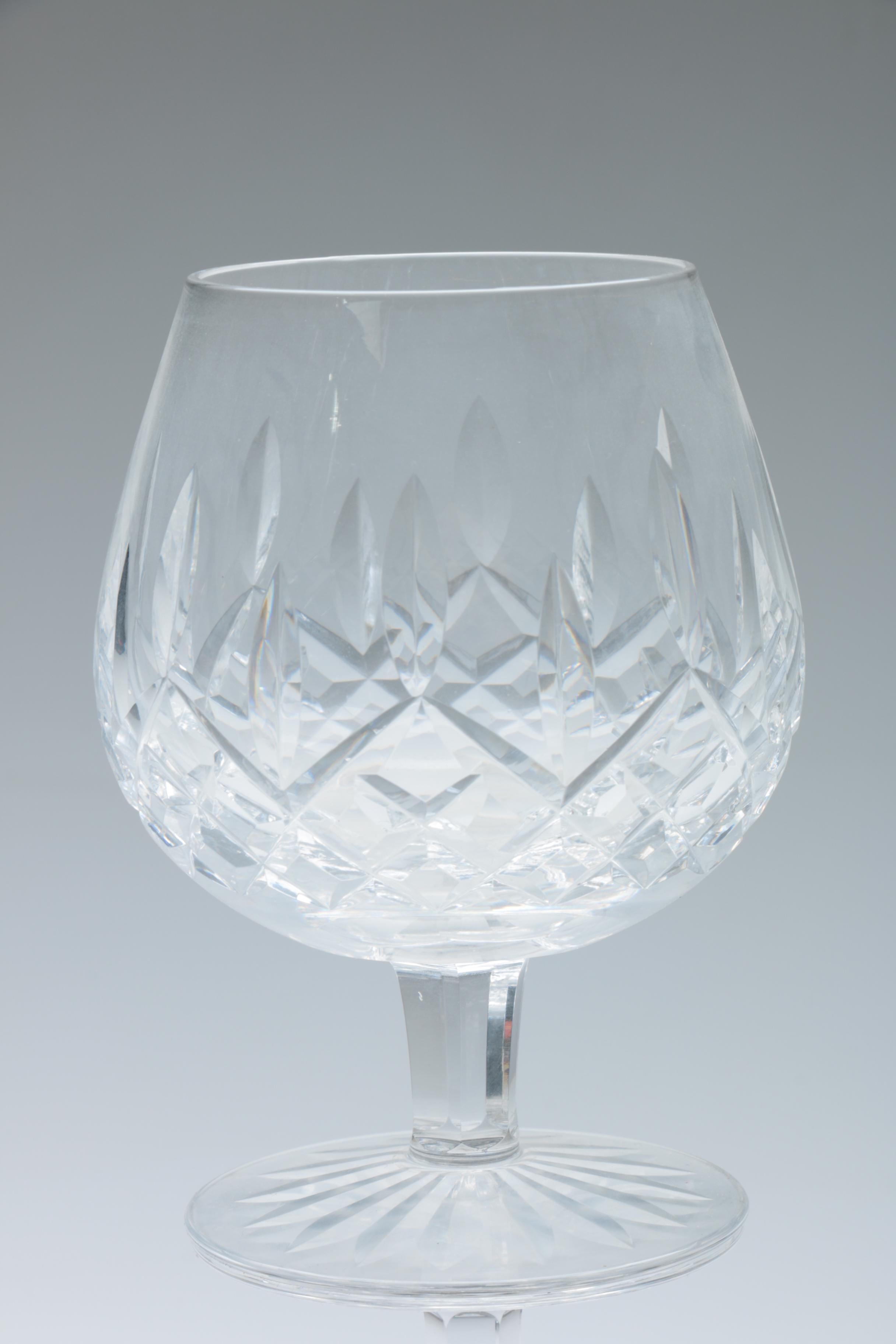 Waterford Crystal "Lismore" Brandy Snifters