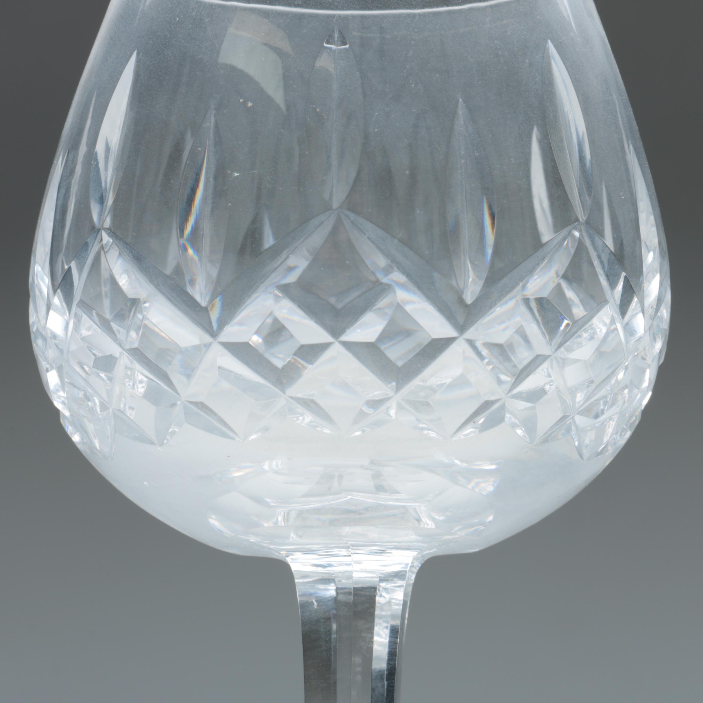 Waterford Crystal "Lismore" Brandy Snifters