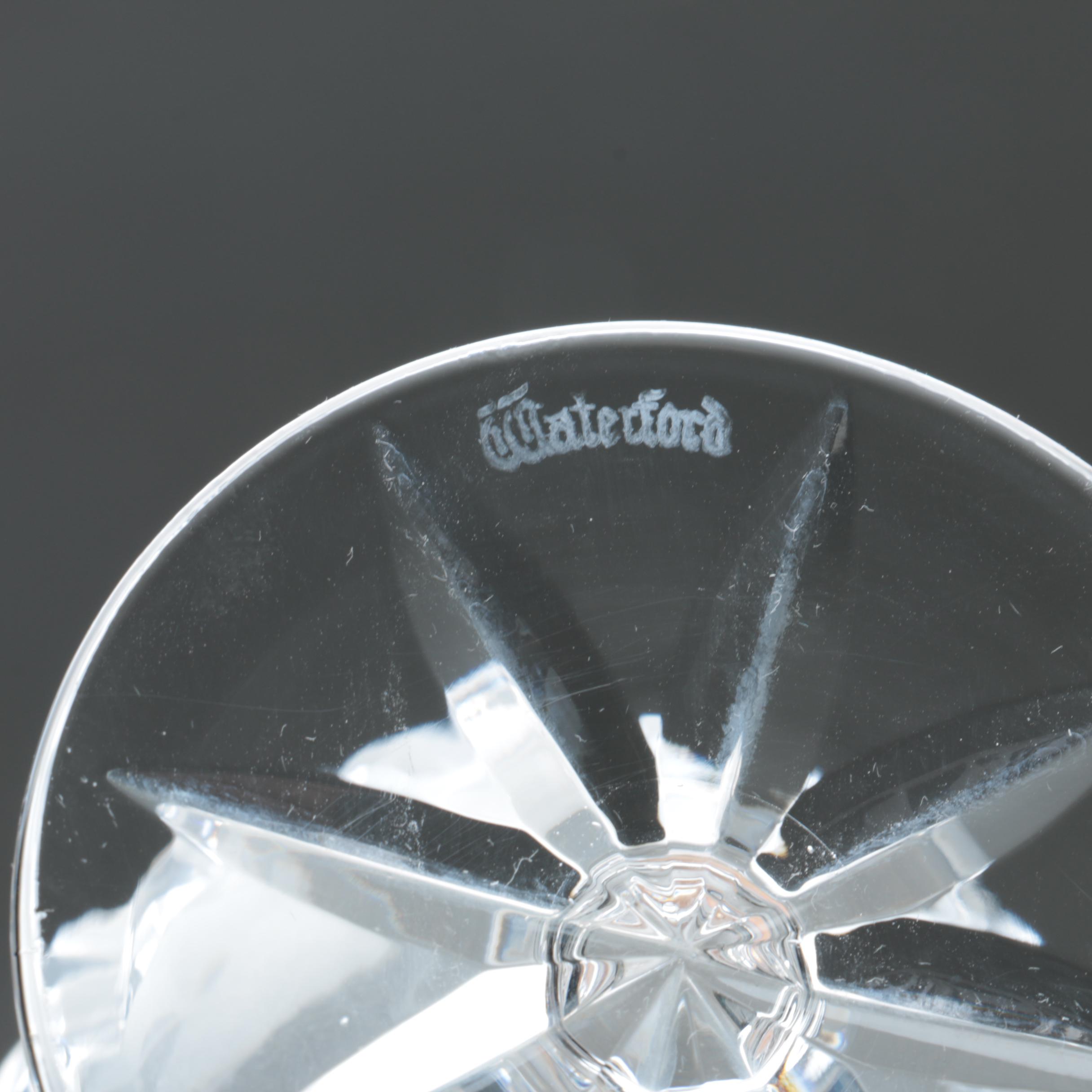 Waterford Crystal "Lismore" Brandy Snifters