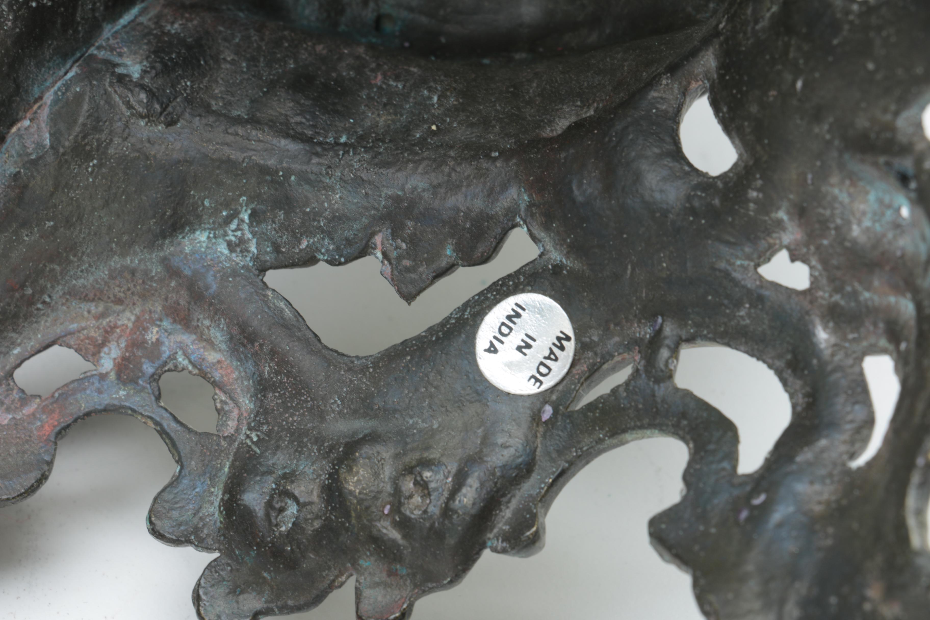 Baroque Style Indian Bronze Statuette