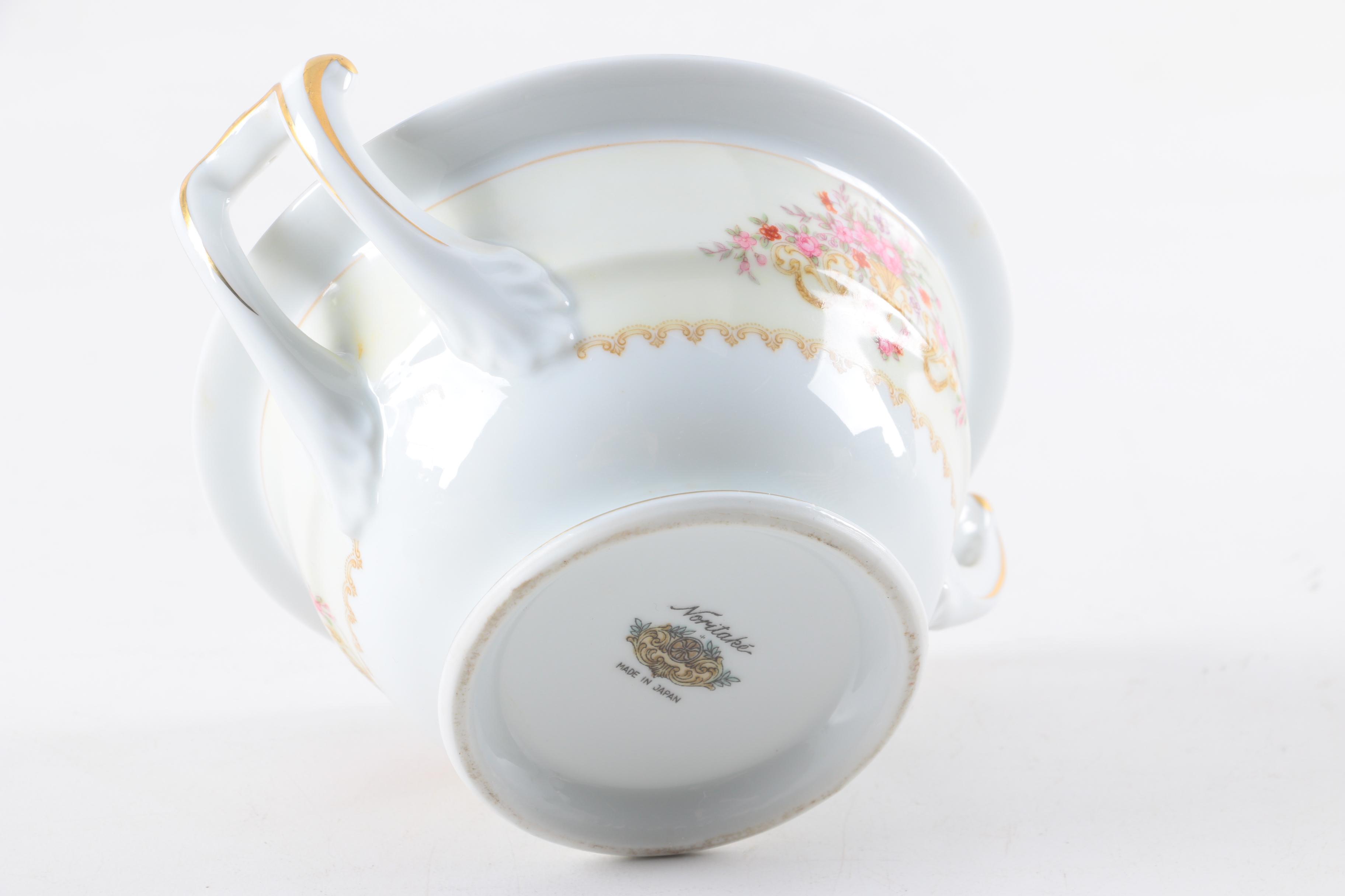 1940s Noritake "Mystery #171" Porcelain Tableware