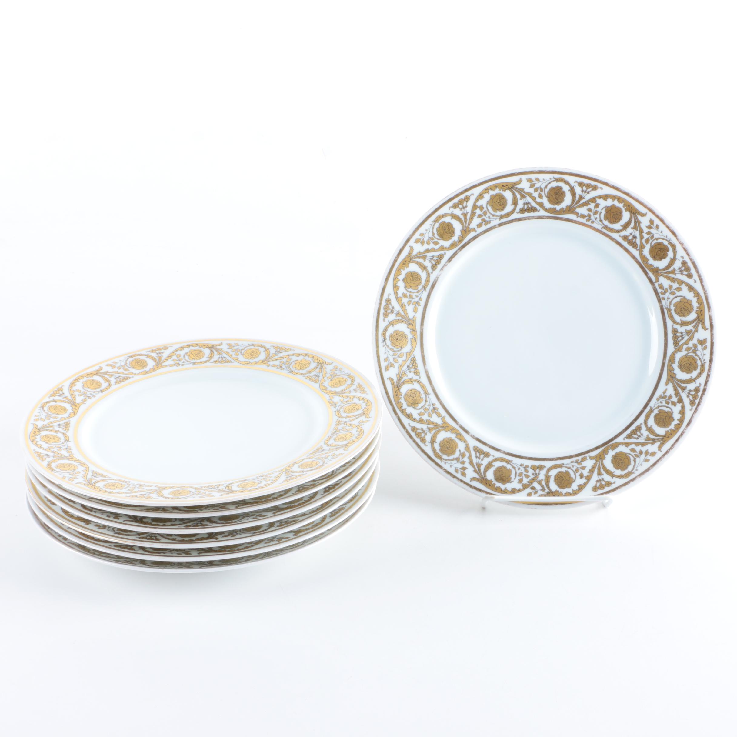 Antique MZ Austria Porcelain Plates 1887-1909