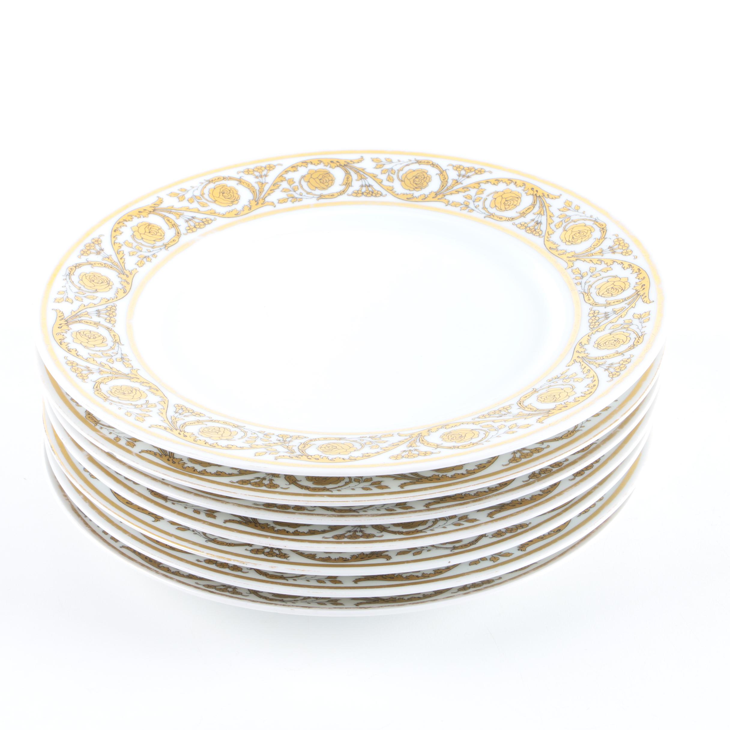 Antique MZ Austria Porcelain Plates 1887-1909