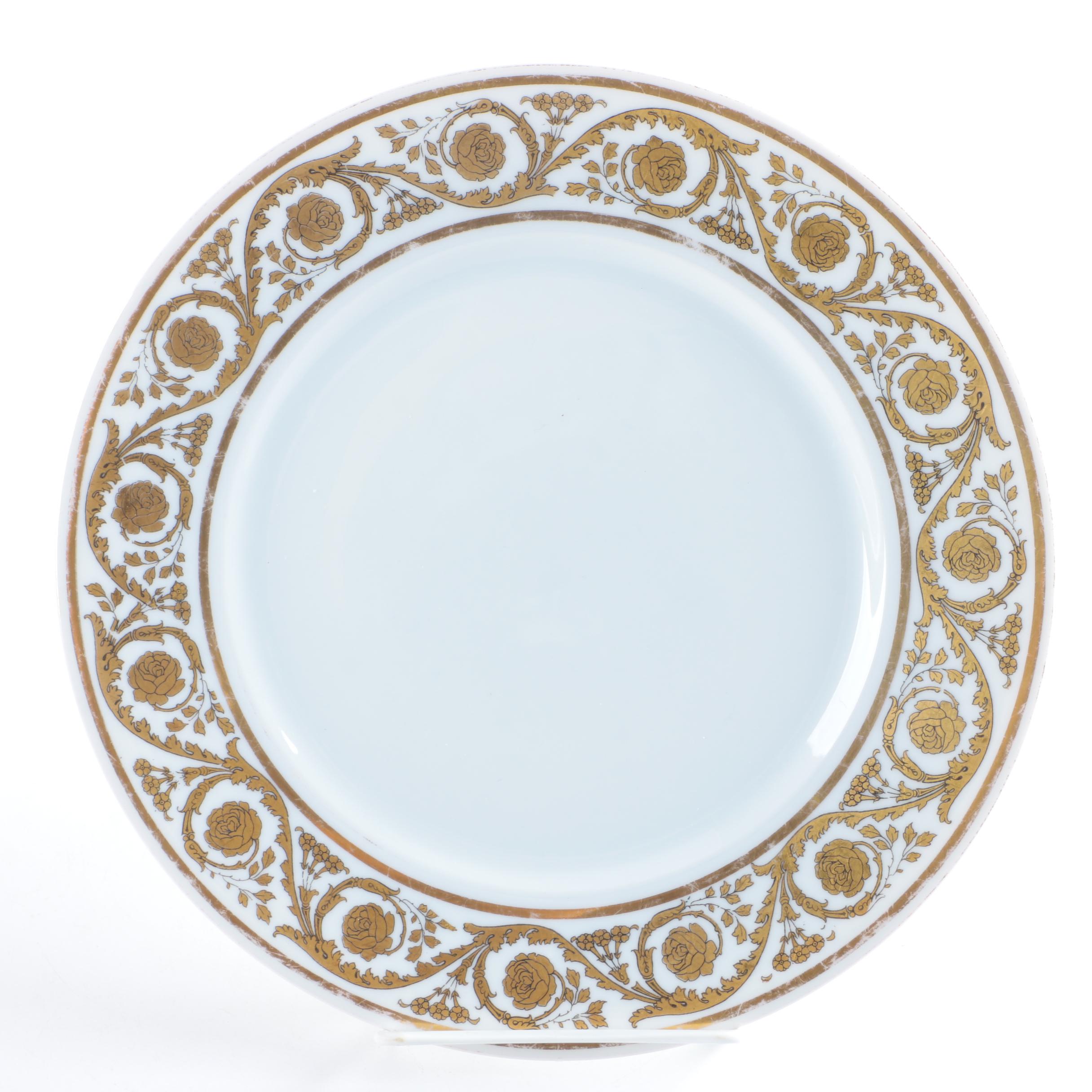 Antique MZ Austria Porcelain Plates 1887-1909