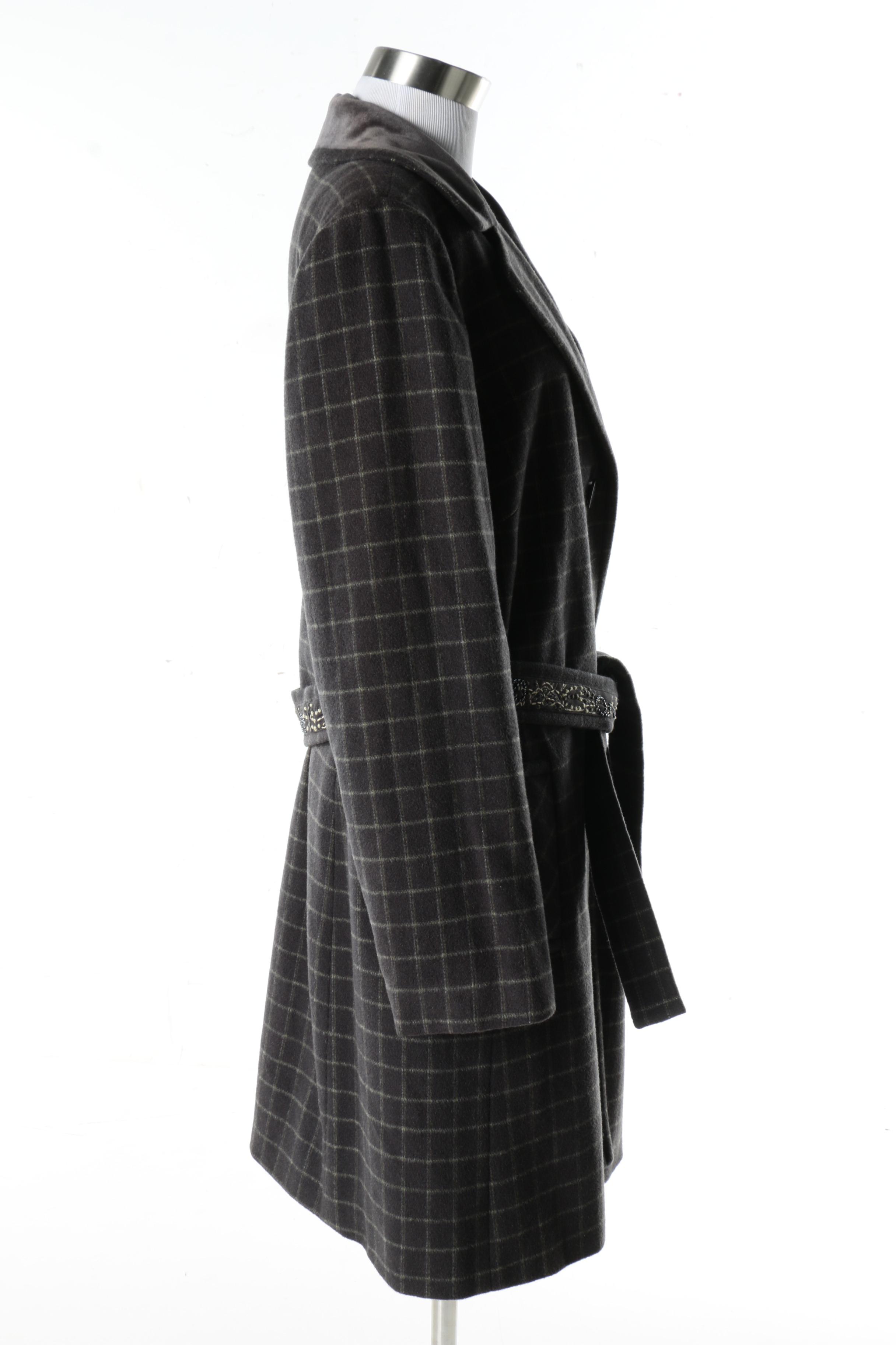 Women's Sigrid Olsen Collection Wool Blend Coat