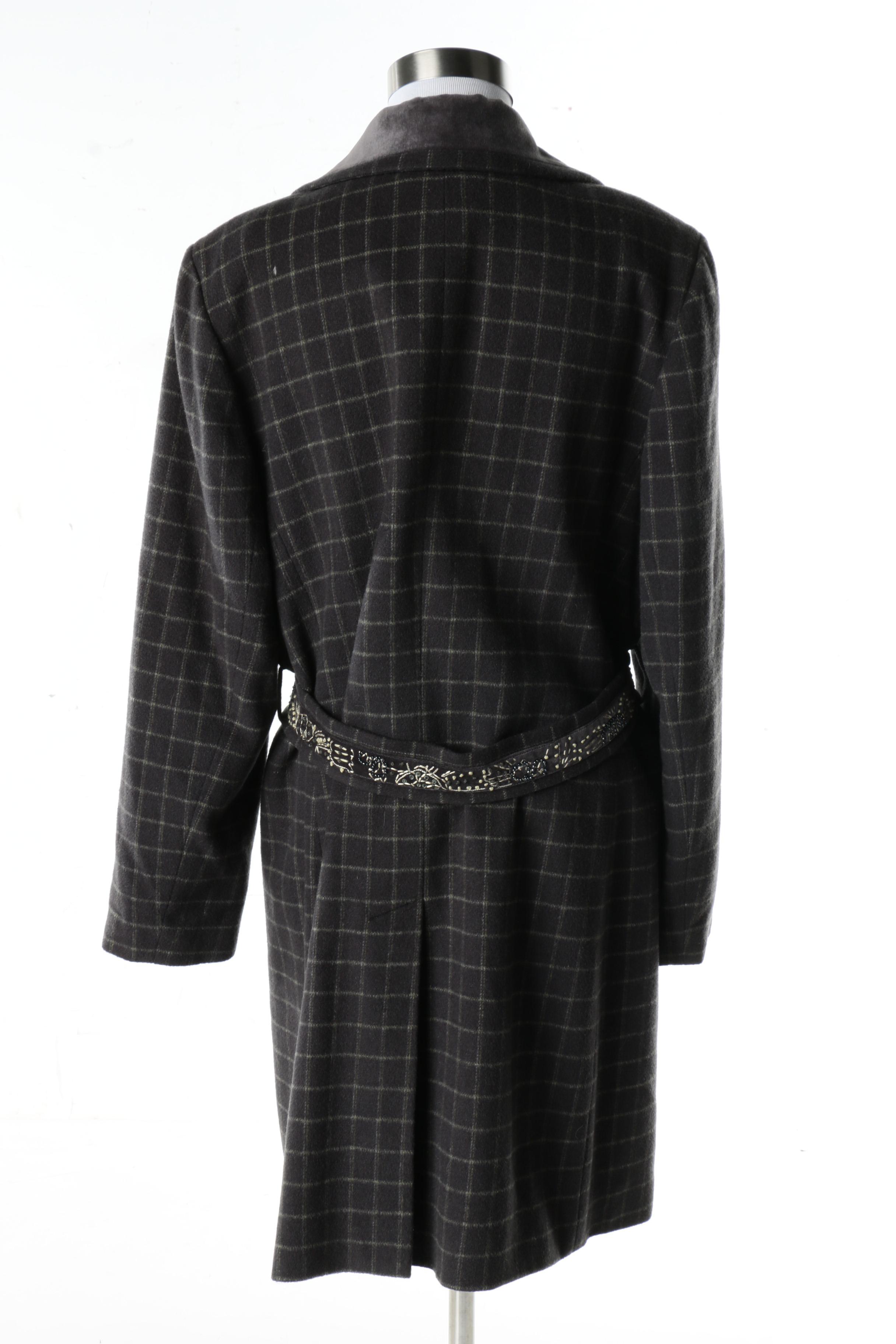 Women's Sigrid Olsen Collection Wool Blend Coat