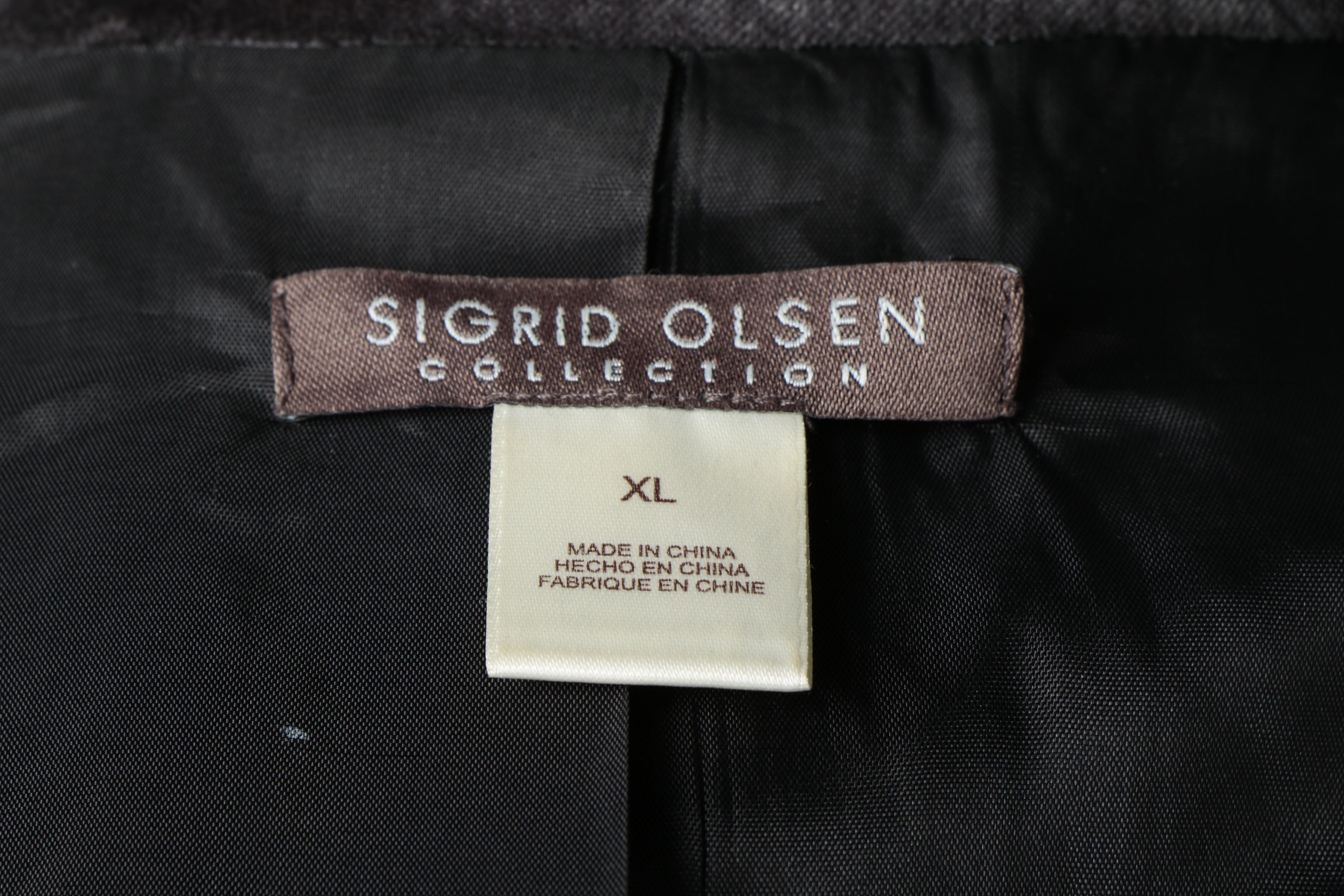 Women's Sigrid Olsen Collection Wool Blend Coat