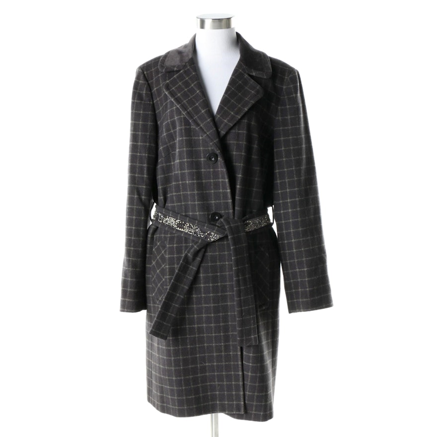 Women's Sigrid Olsen Collection Wool Blend Coat