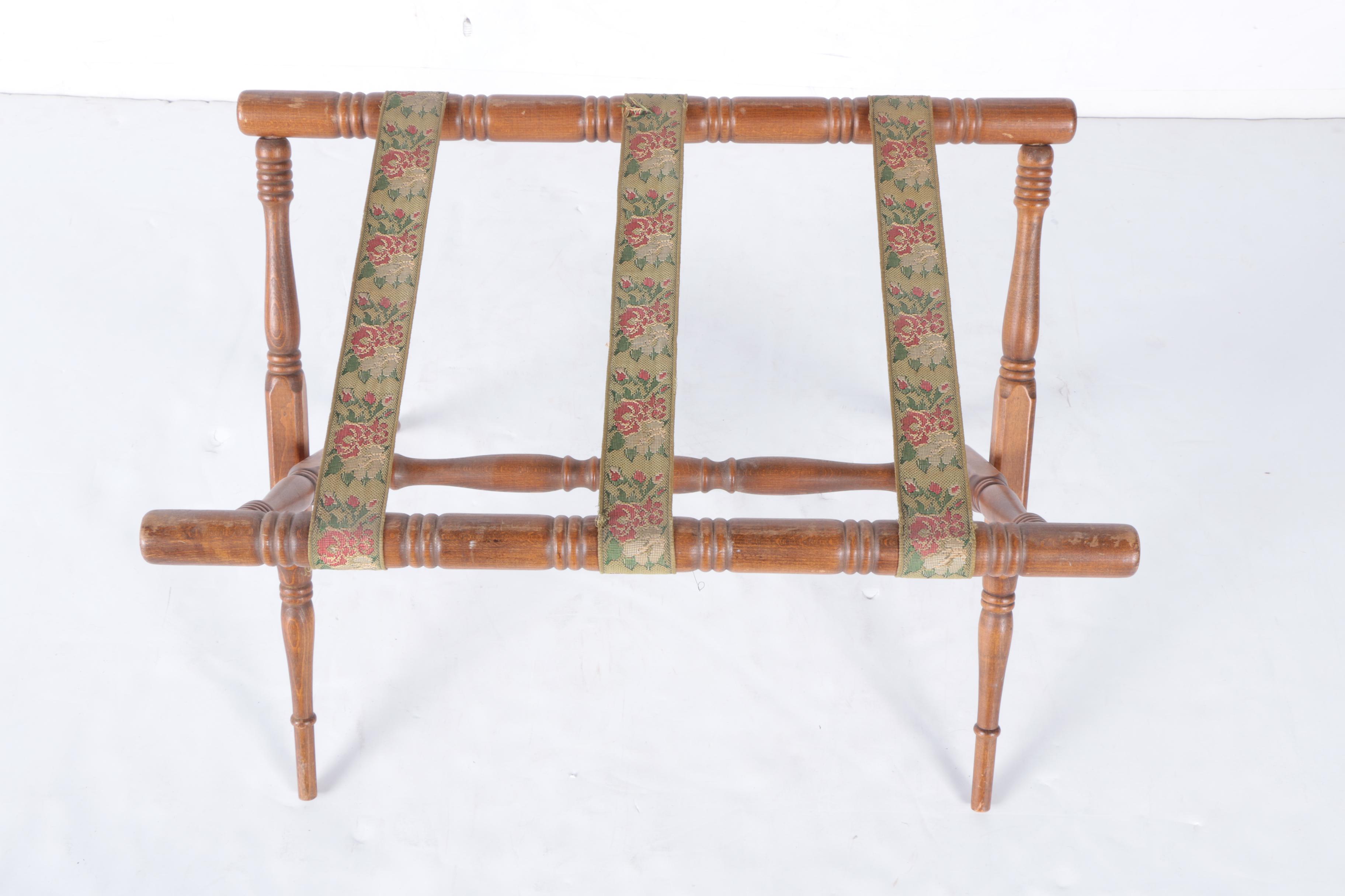 Vintage Luggage Rack