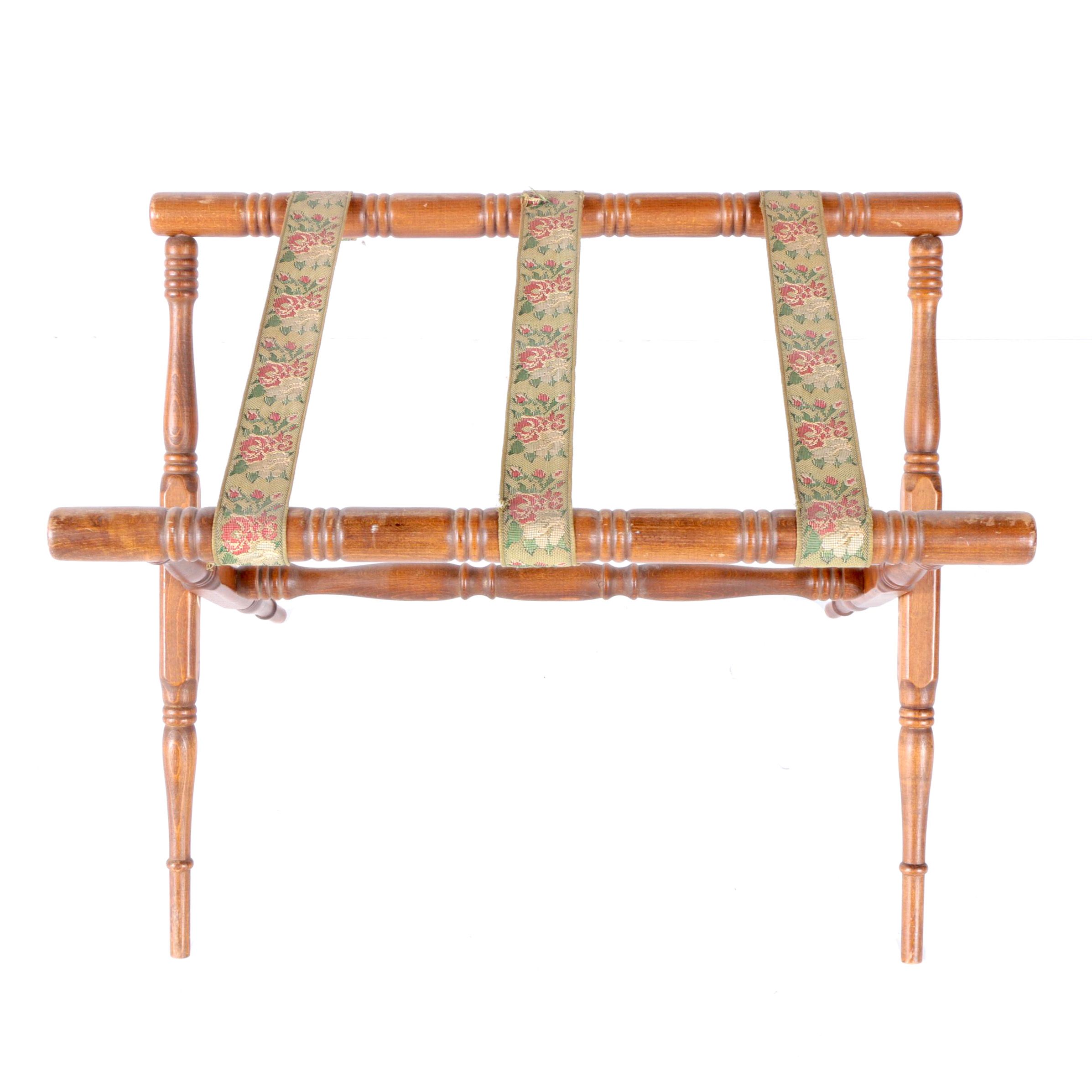 Vintage Luggage Rack