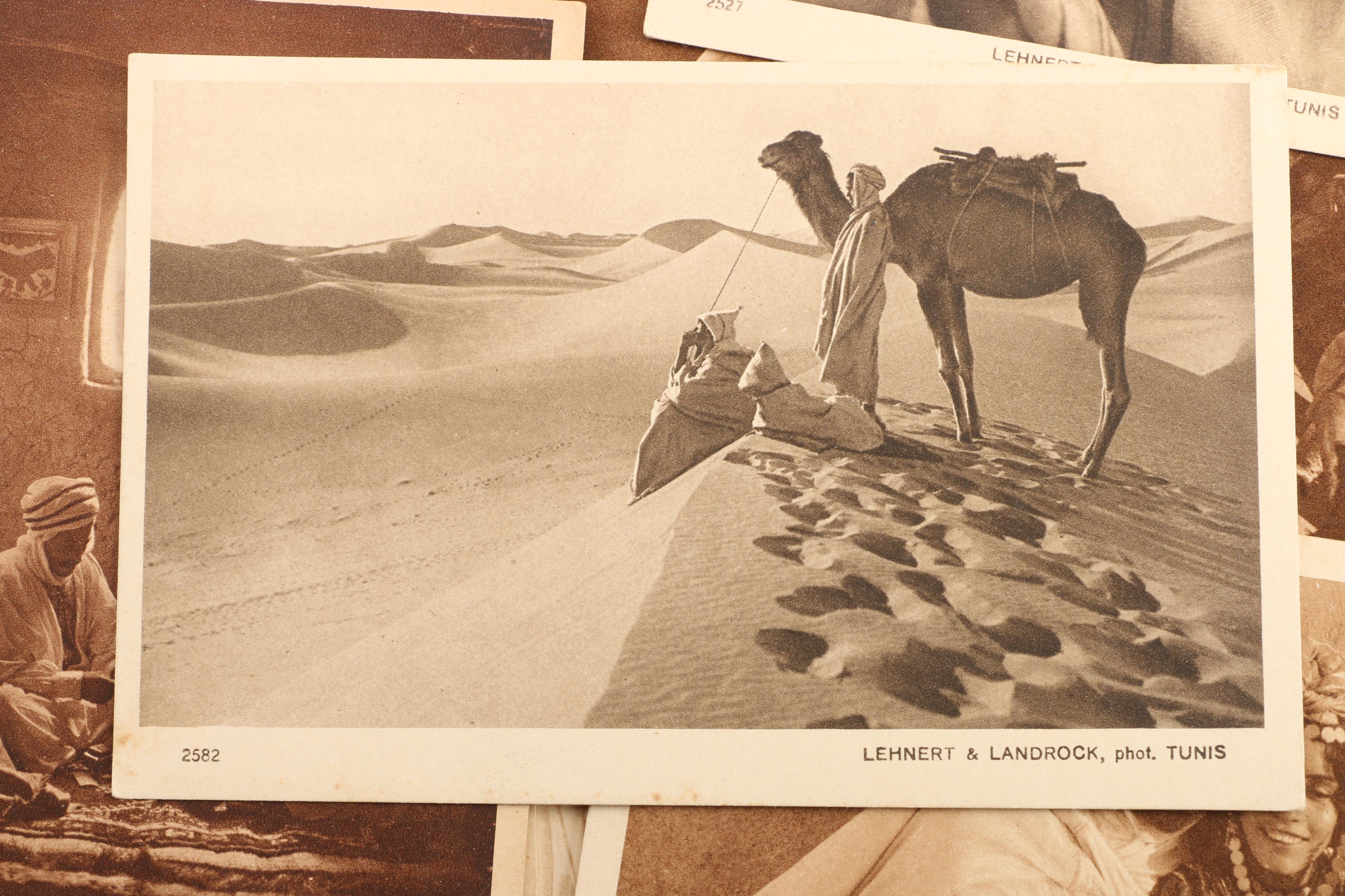 Vintage Paysages D'Orient Series Postcards by Lehnert & Landrock
