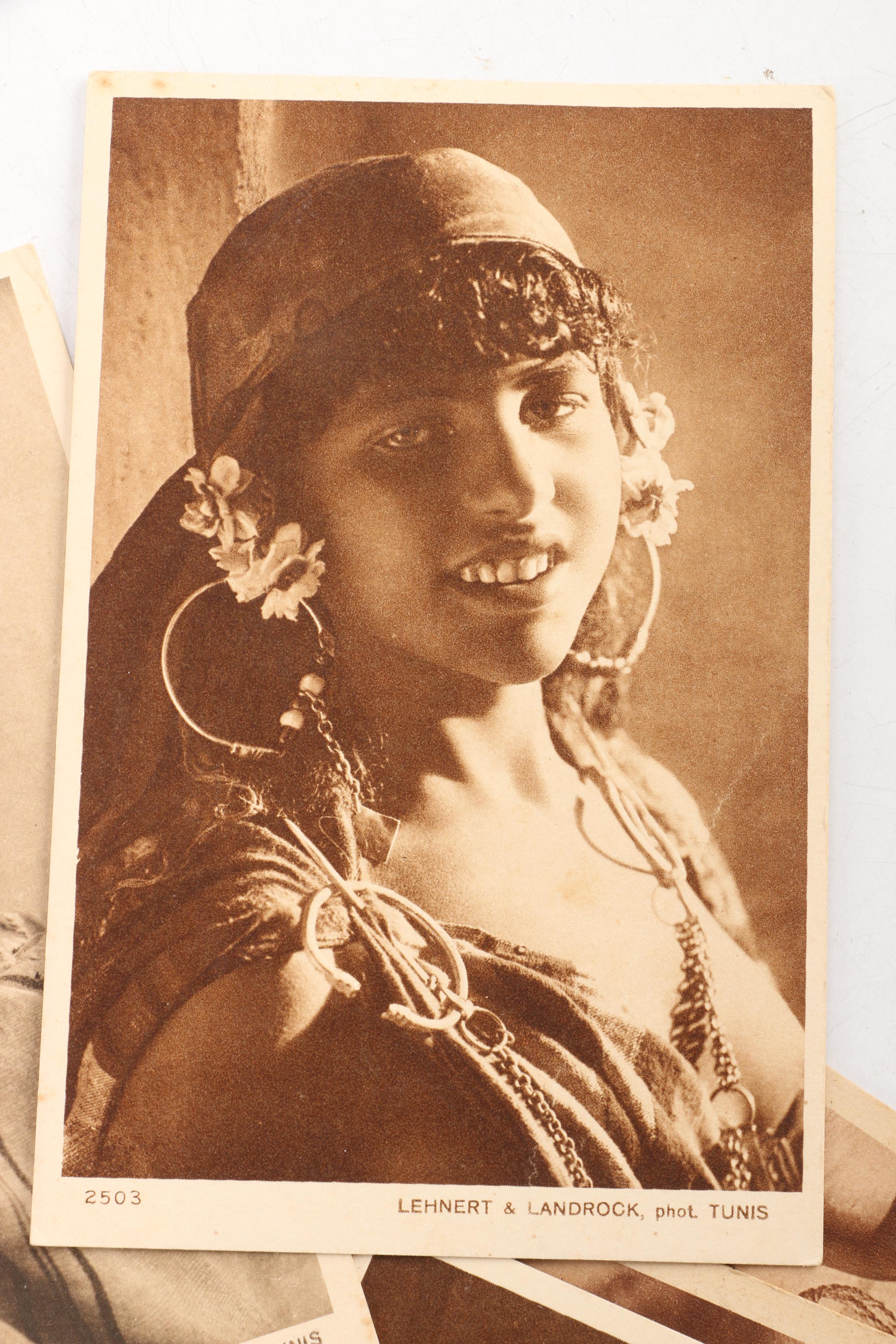 Vintage Paysages D'Orient Series Postcards by Lehnert & Landrock