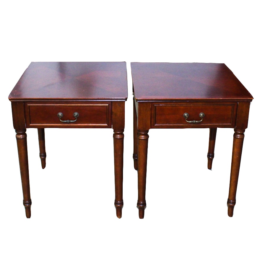 Pair of Bombay Company End Tables