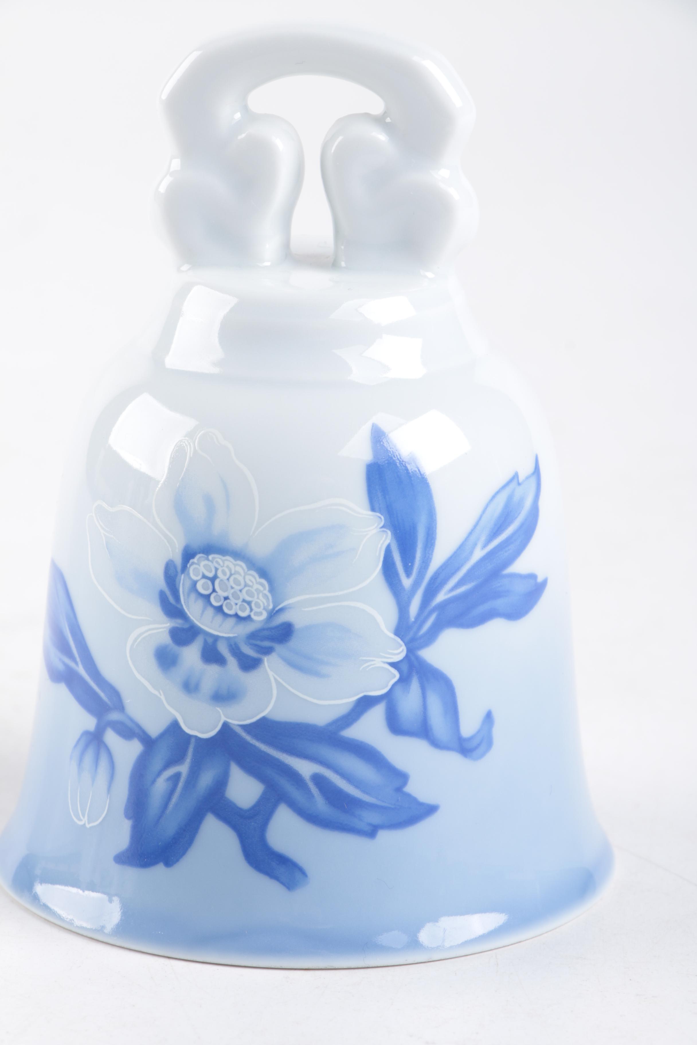 Porcelain Bells Including Royal Doulton and Spode