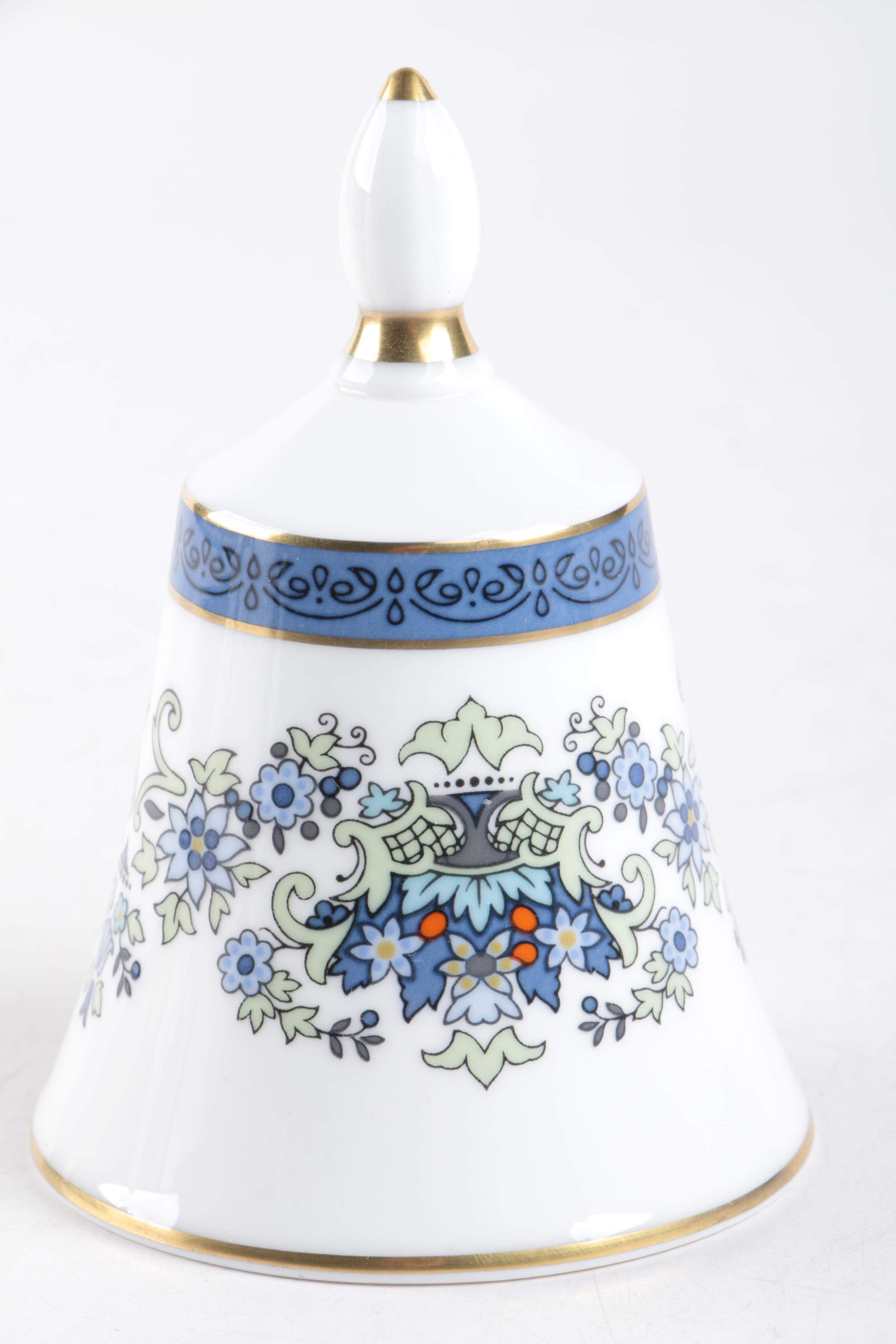 Porcelain Bells Including Royal Doulton and Spode