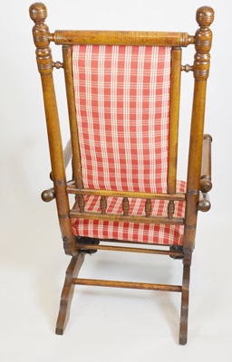 Antique Eastlake Platform Rocking Chair