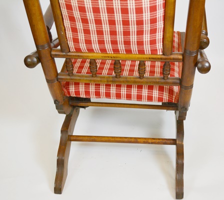 Antique Eastlake Platform Rocking Chair