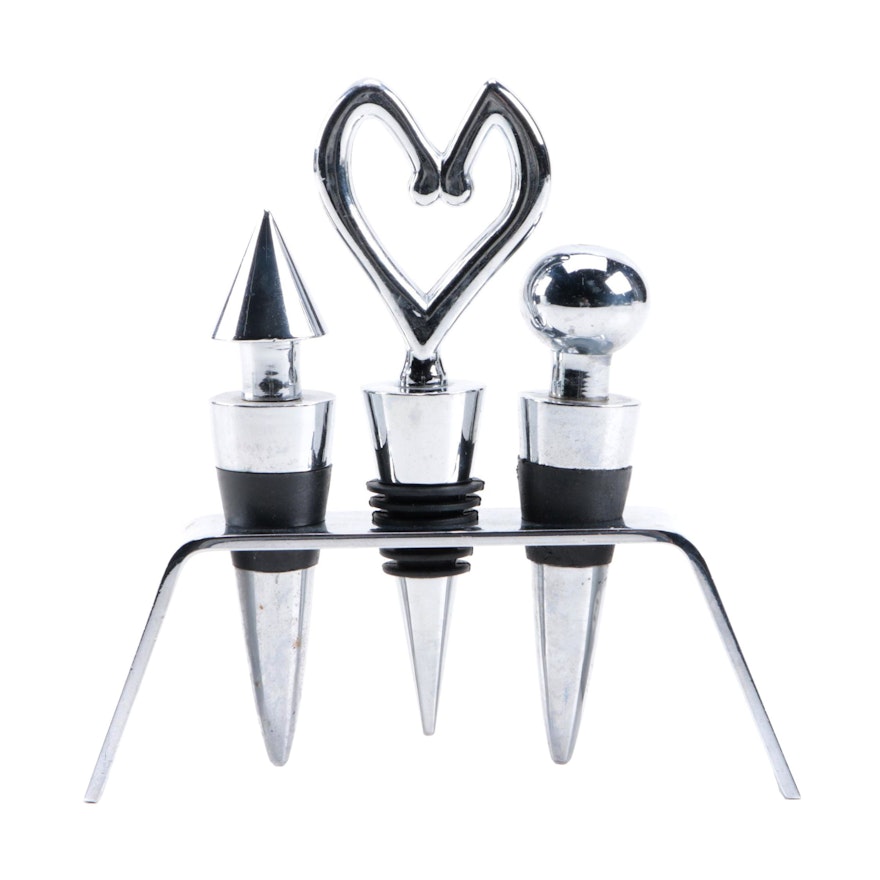 Wine Bottle Stopper Set