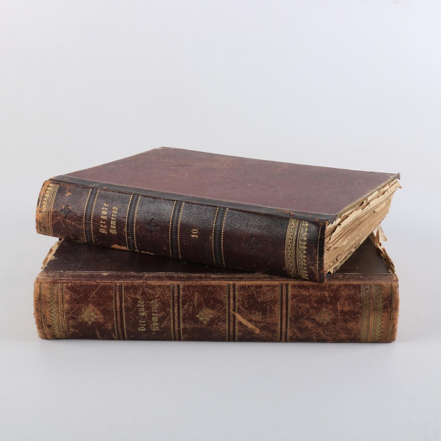 Antique "Der Gute Kamerad" in Two Volumes